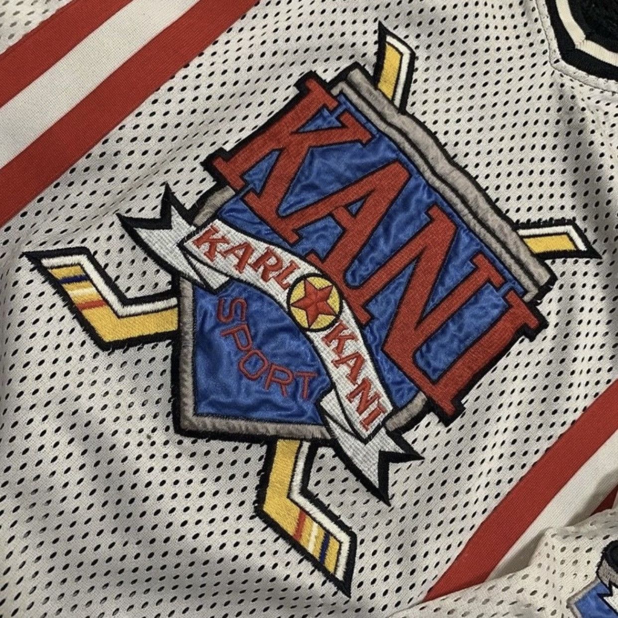 Karl Kani Vintage Karl Kani Sport Ice Hockey Jersey Tupac Shakur Style Size US L / EU 52-54 / 3 - 3 Thumbnail