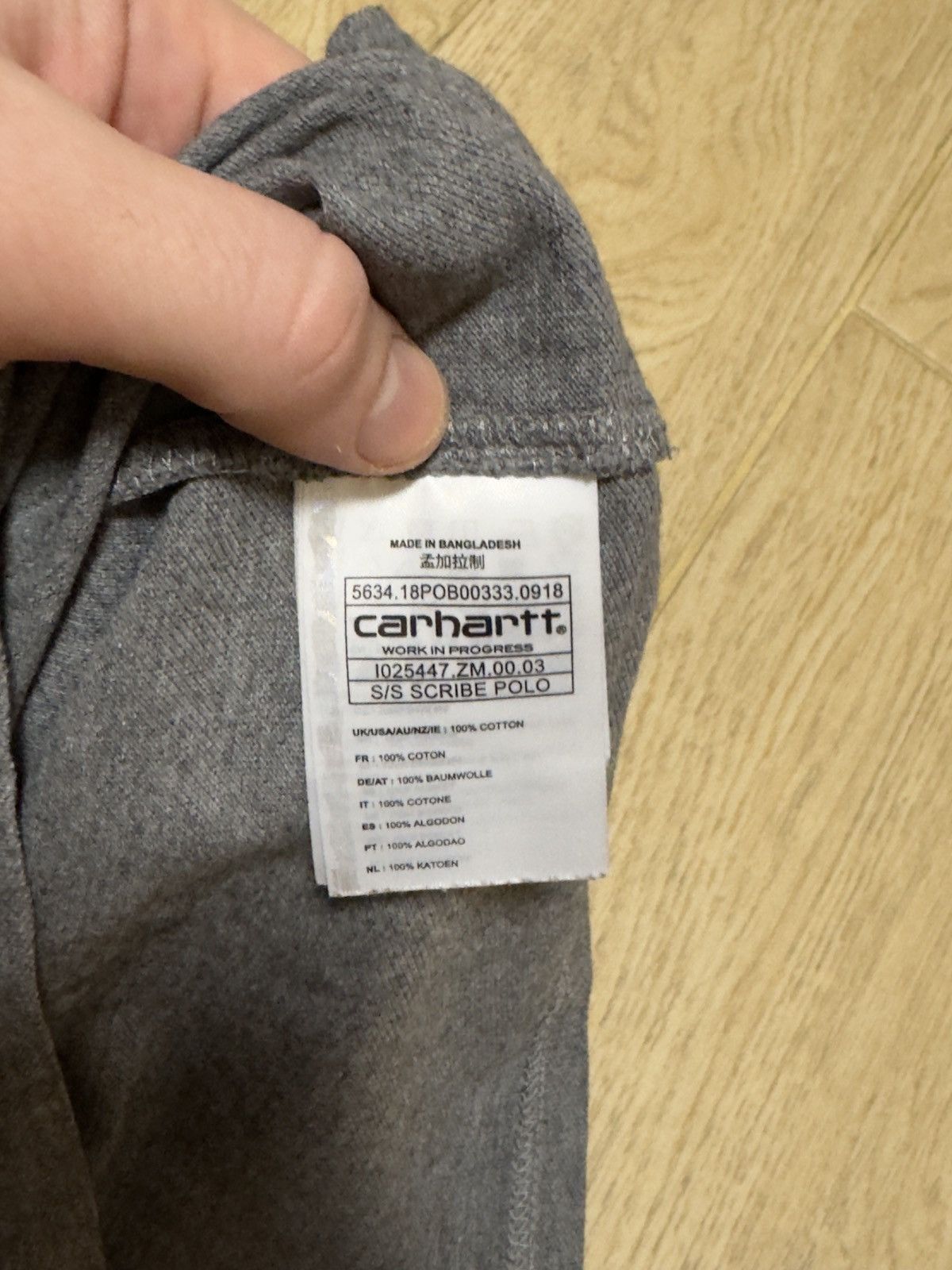 Carhartt × Polo Ralph Lauren Vintage Carhartt Polo Ralph Lauren style distressed polo Size US XL / EU 56 / 4 - 7 Thumbnail