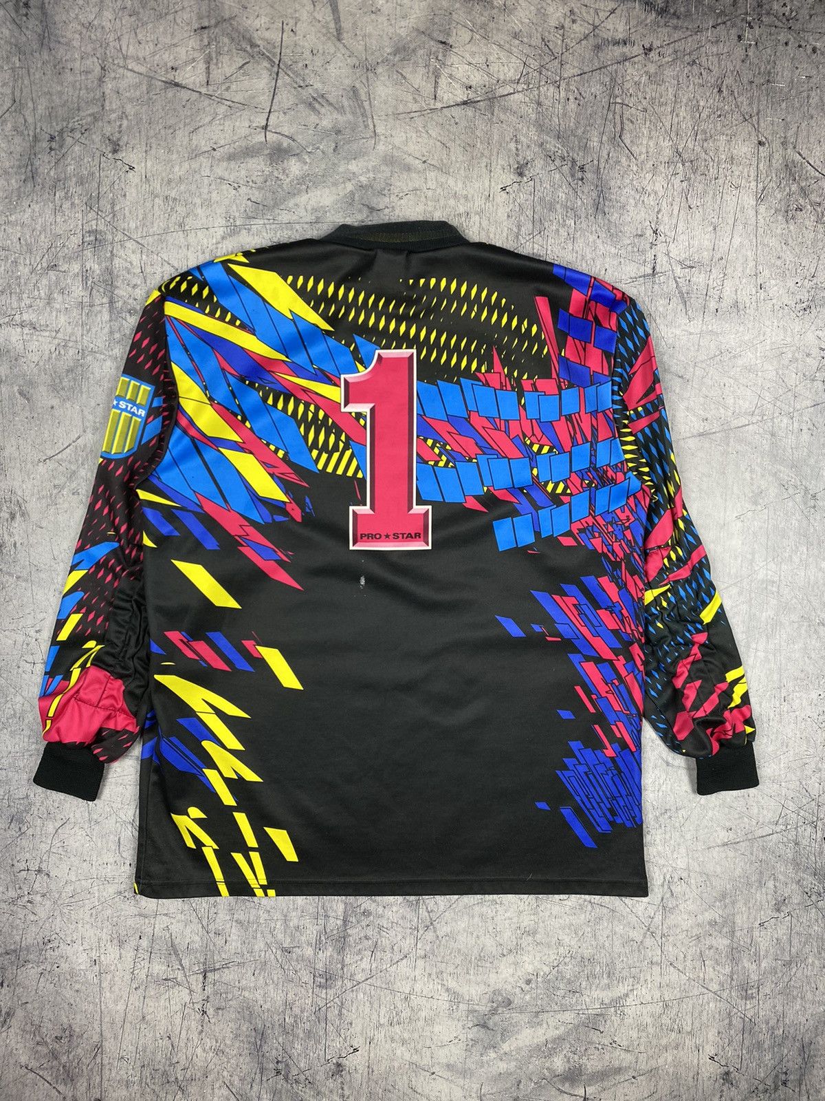 Vintage Vintage Pro Star 90s Goalkeeper Football Shirt Jersey Size US L / EU 52-54 / 3 - 11 Thumbnail