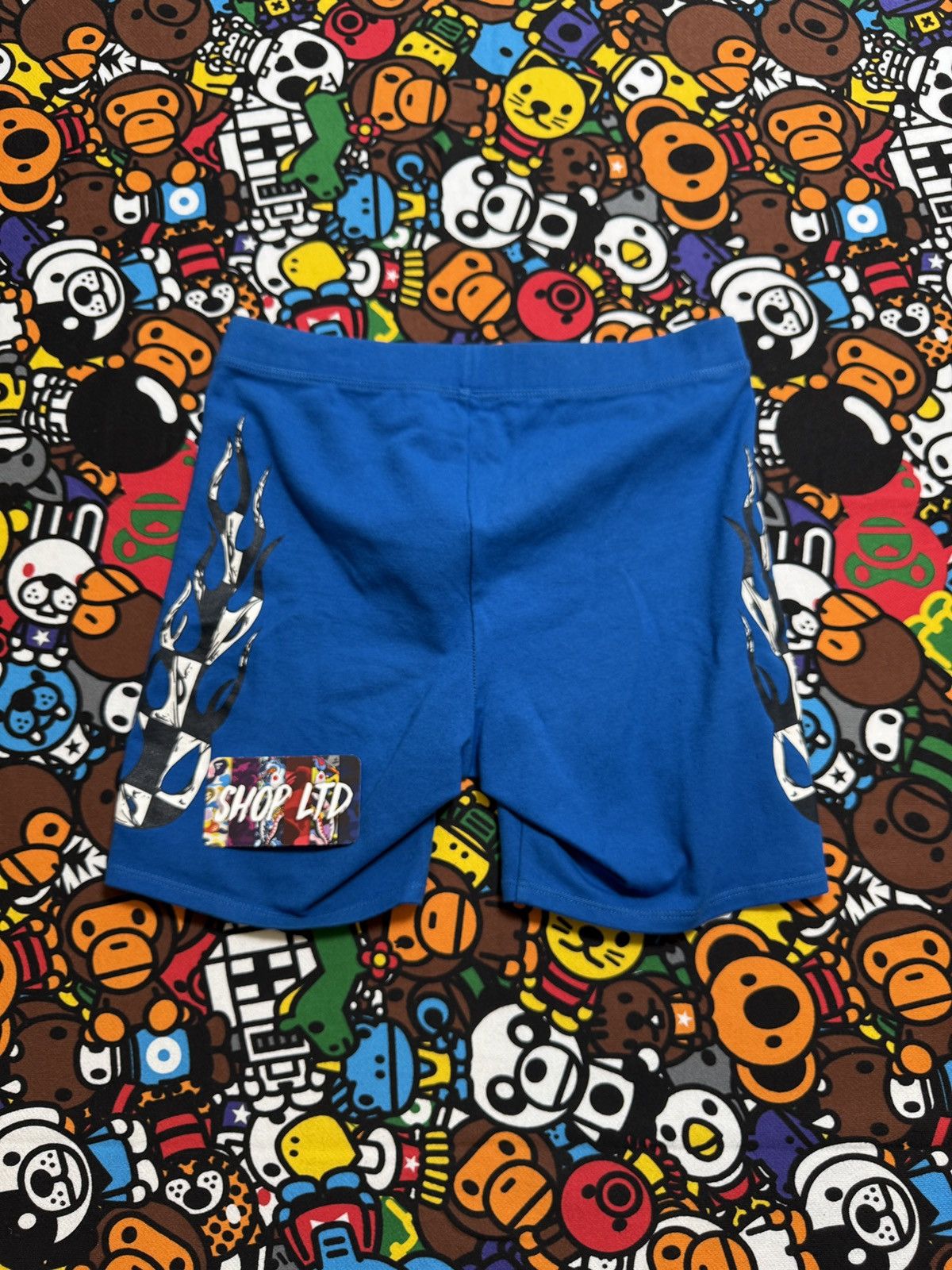 Chrome Hearts Chrome Hearts Women’s Blue Biker Shorts Size 28" / US 6 / IT 42 - 9 Thumbnail