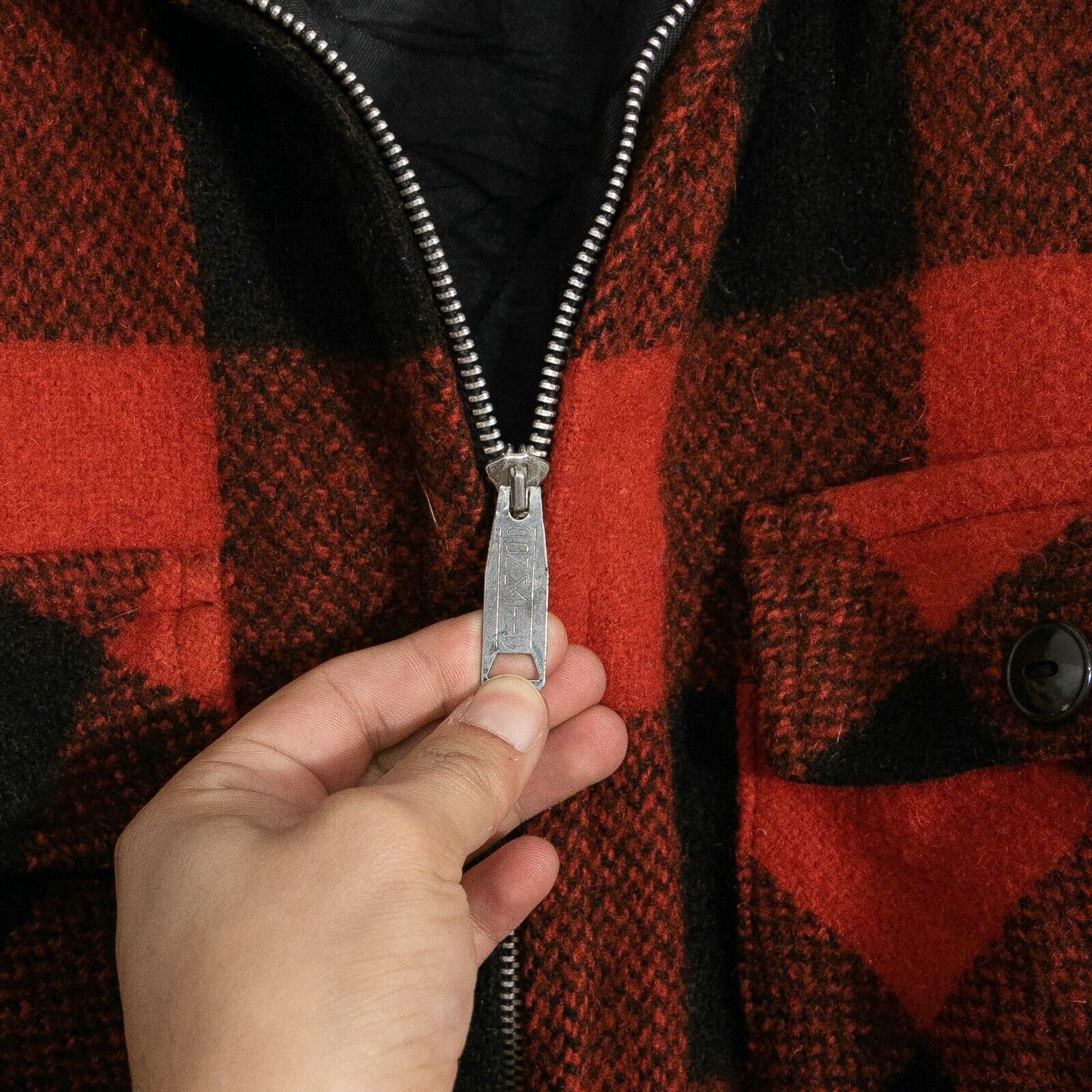 Vintage Vintage 50s Buffalo Plaid Mackinaw Jacket Mens Large Size US L / EU 52-54 / 3 - 3 Thumbnail