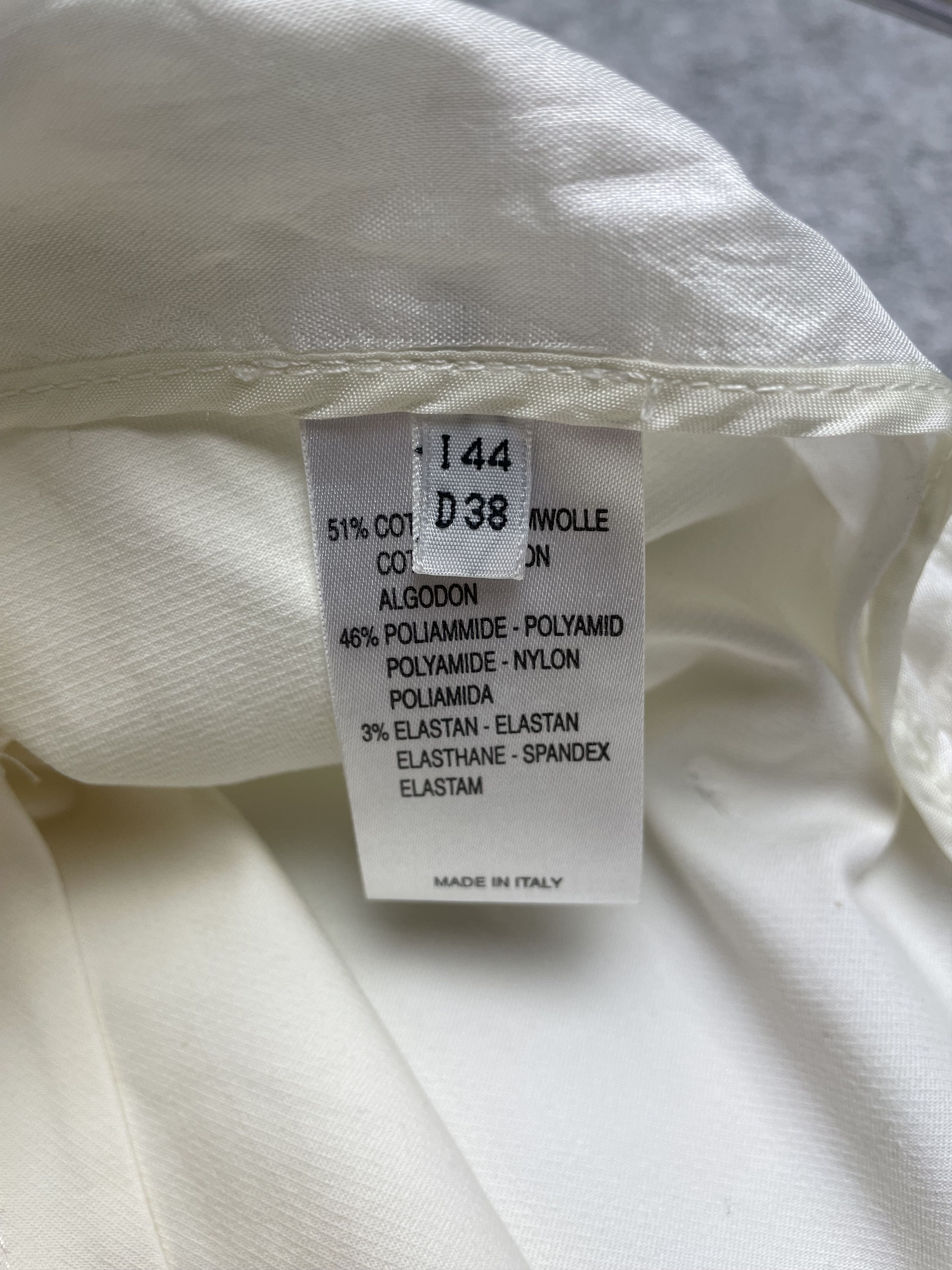 Blumarine Blumarine White Straight Pants Trousers IT 44 Size 30" / US 8 / IT 44 - 10 Thumbnail