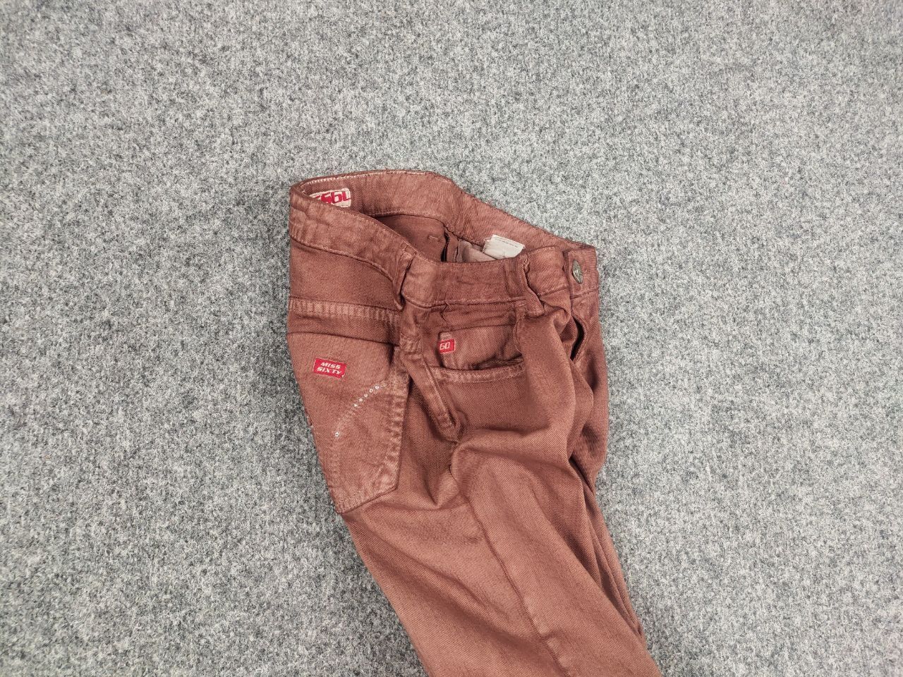 Miss Sixty Vintage Miss Sixty Y2K Style Flared Denim brown Jeans Size 24" / US 00 / IT 34 - 5 Thumbnail