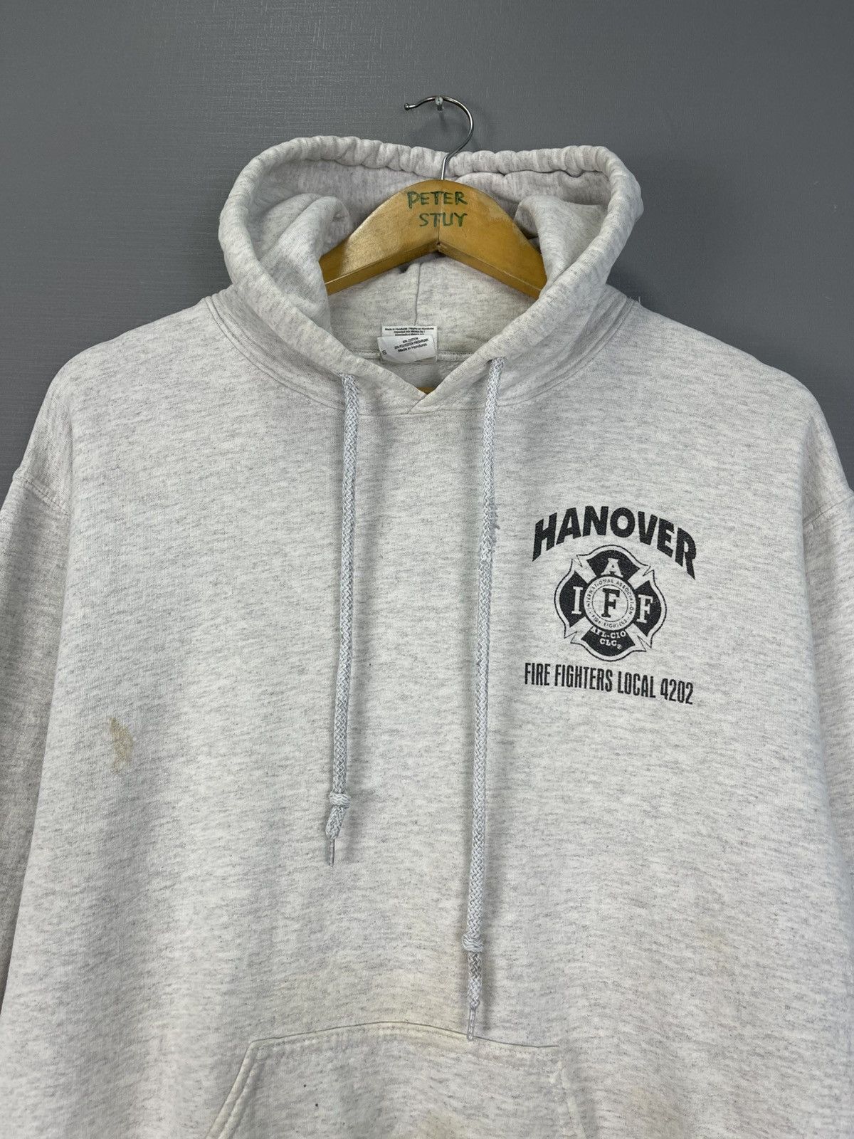Hanover Vintage 90s Hanover Hoodies Size US S / EU 44-46 / 1 - 6 Thumbnail