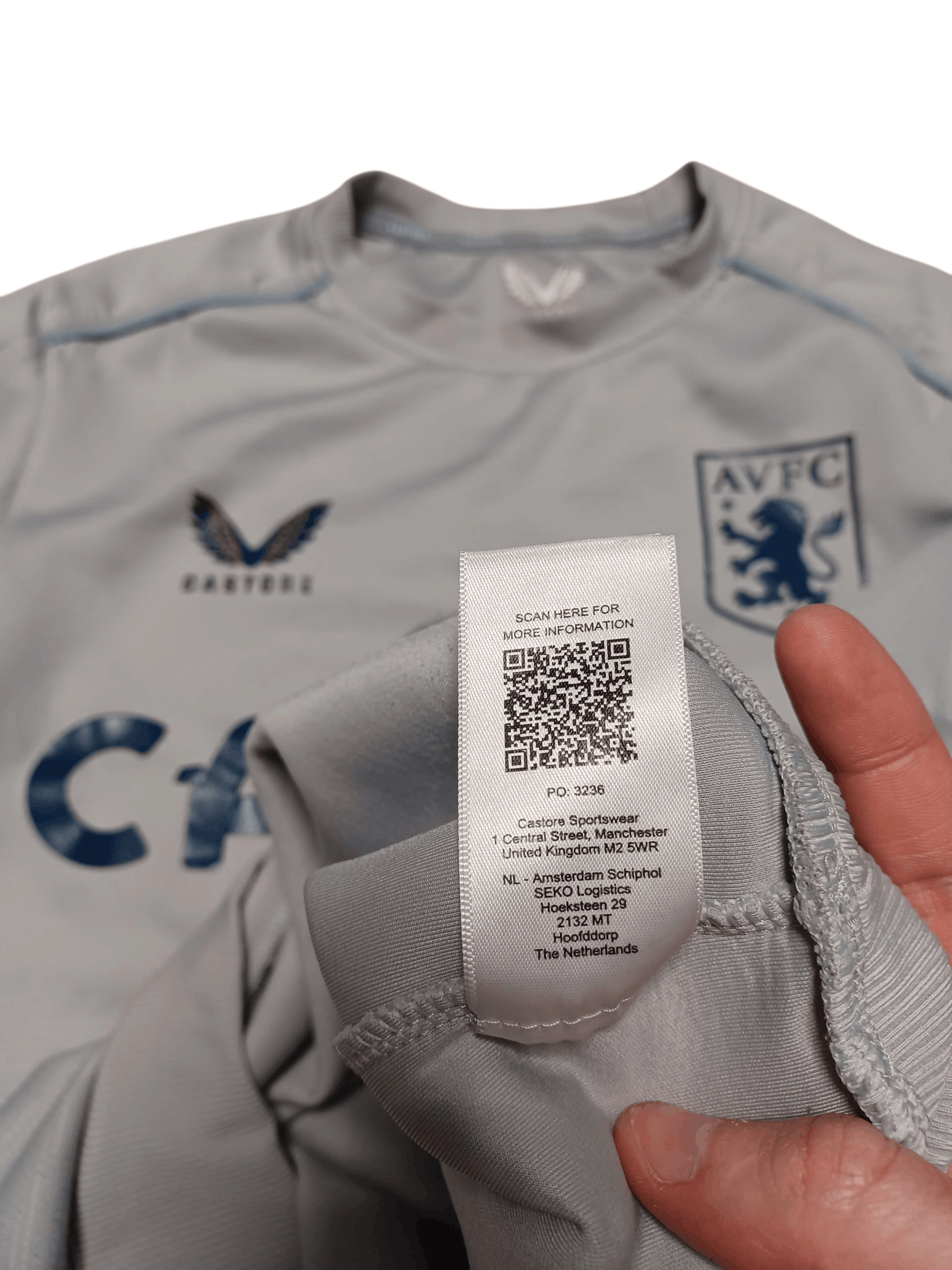 Castore ASTON VILLA CASTORE SOCCER TRAINING SWEATSHIRT FOOTBALL Size US M / EU 48-50 / 2 - 6 Thumbnail