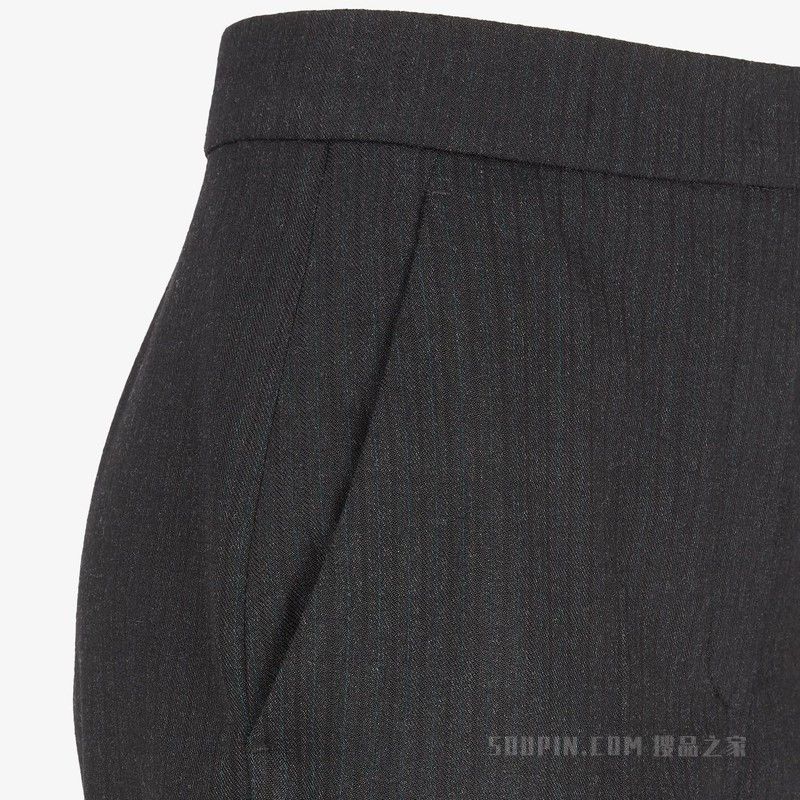 Fendi o1s1wg110825 Trousers in Black Size 30" / US 8 / IT 44 - 3 Thumbnail
