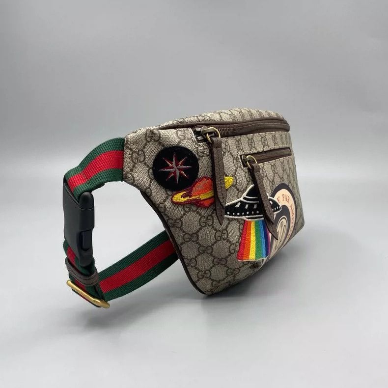 Gucci GUCCI Vintage Logo Flying Saucer Waist Bag-2505 Size ONE SIZE - 7 Thumbnail