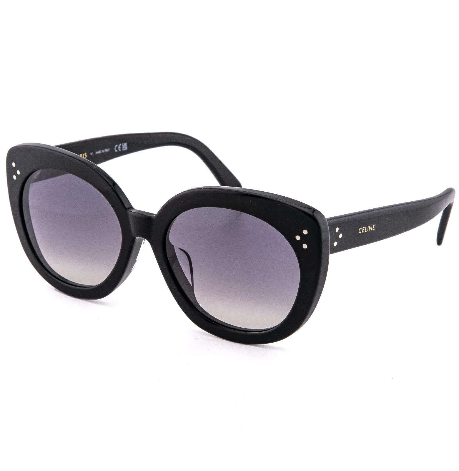 Celine CELINE 40295 CL40295F BOLD 3 Dots Black Sunglass 01F Size ONE SIZE - 3 Thumbnail
