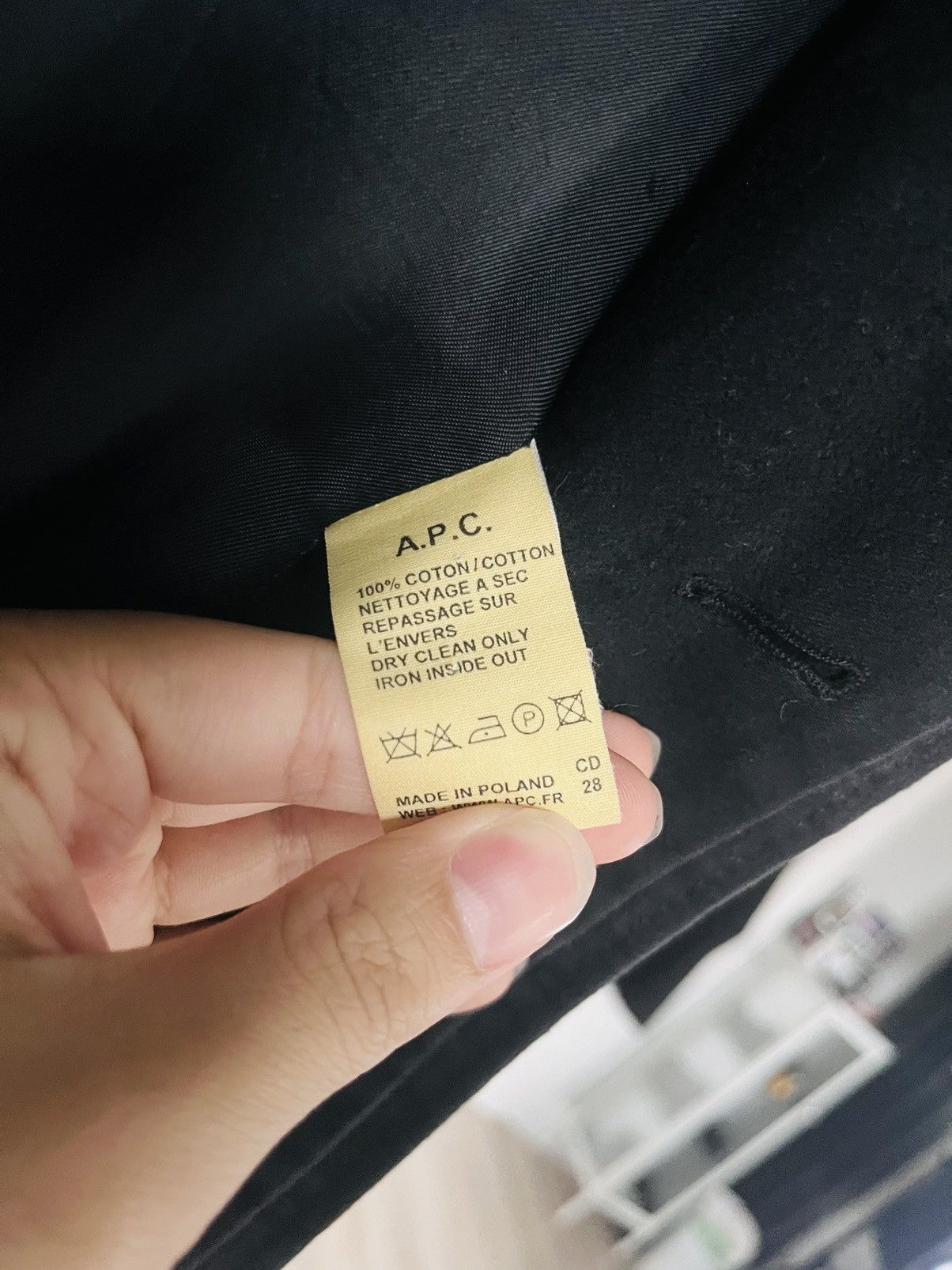 A.P.C. A.P.C. Black cotton coat Size US S / EU 44-46 / 1 - 4 Thumbnail