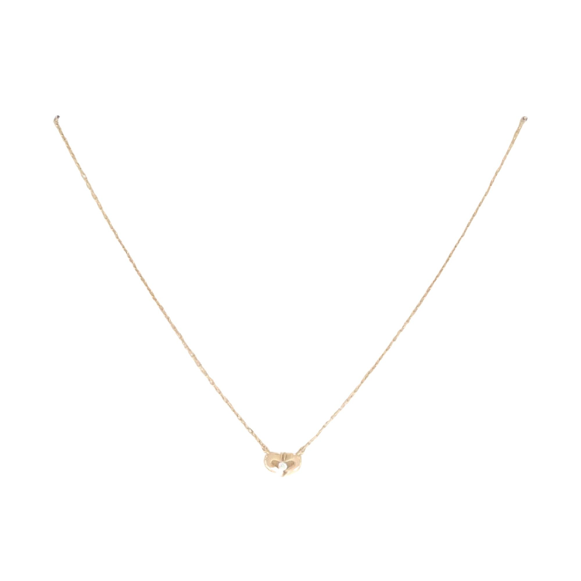 Cartier Cartier C heart necklace Size ONE SIZE - 1 Thumbnail