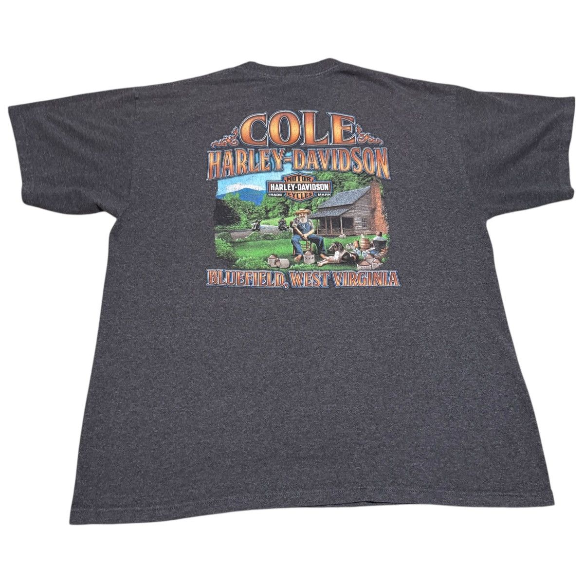 Harley Davidson Harley Davidson West Virginia Double Sided Shirt Adult XL Size US XL / EU 56 / 4 - 1 Thumbnail