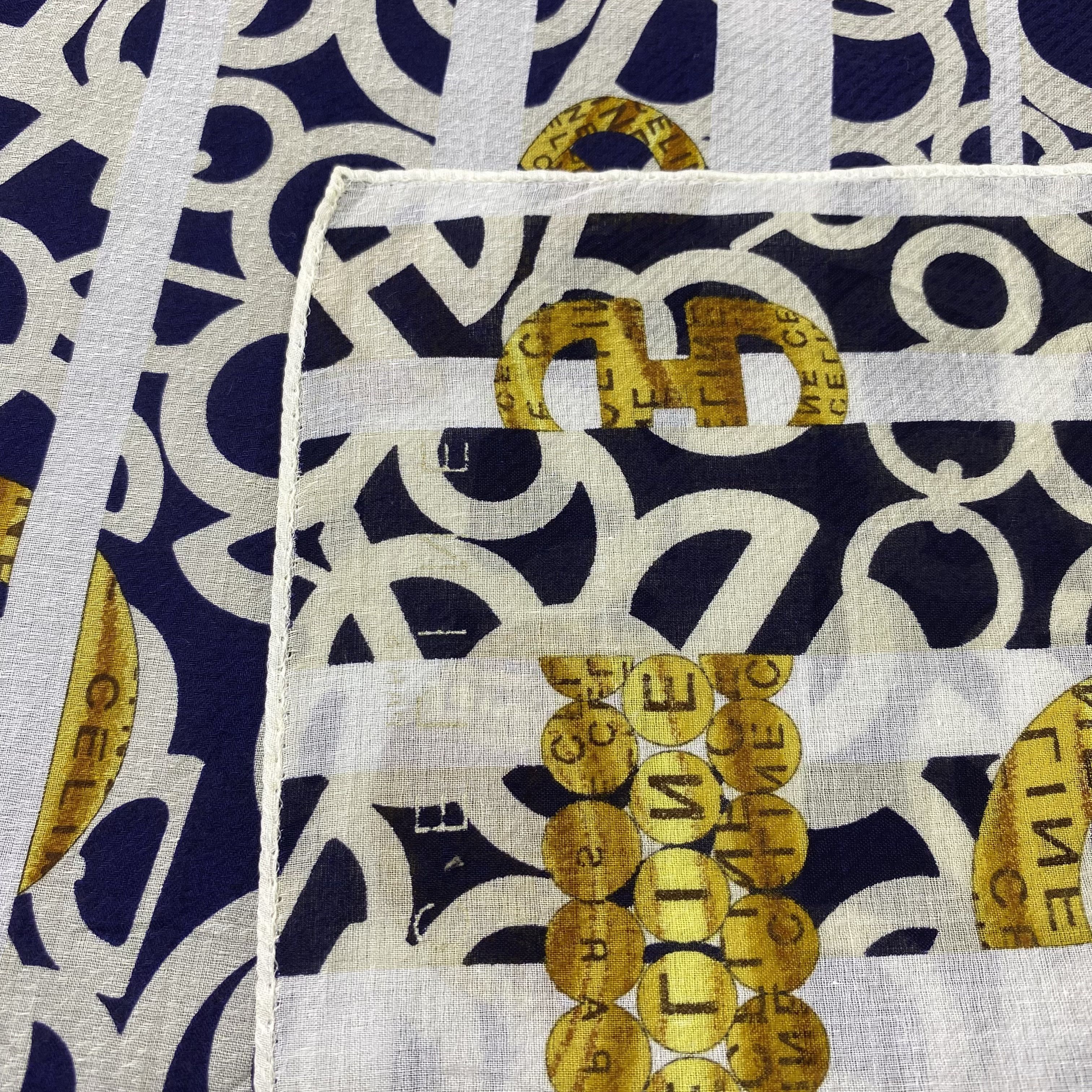 Celine Celine Handkerchief Neckerchief Bandana-B1725 Size ONE SIZE - 6 Thumbnail