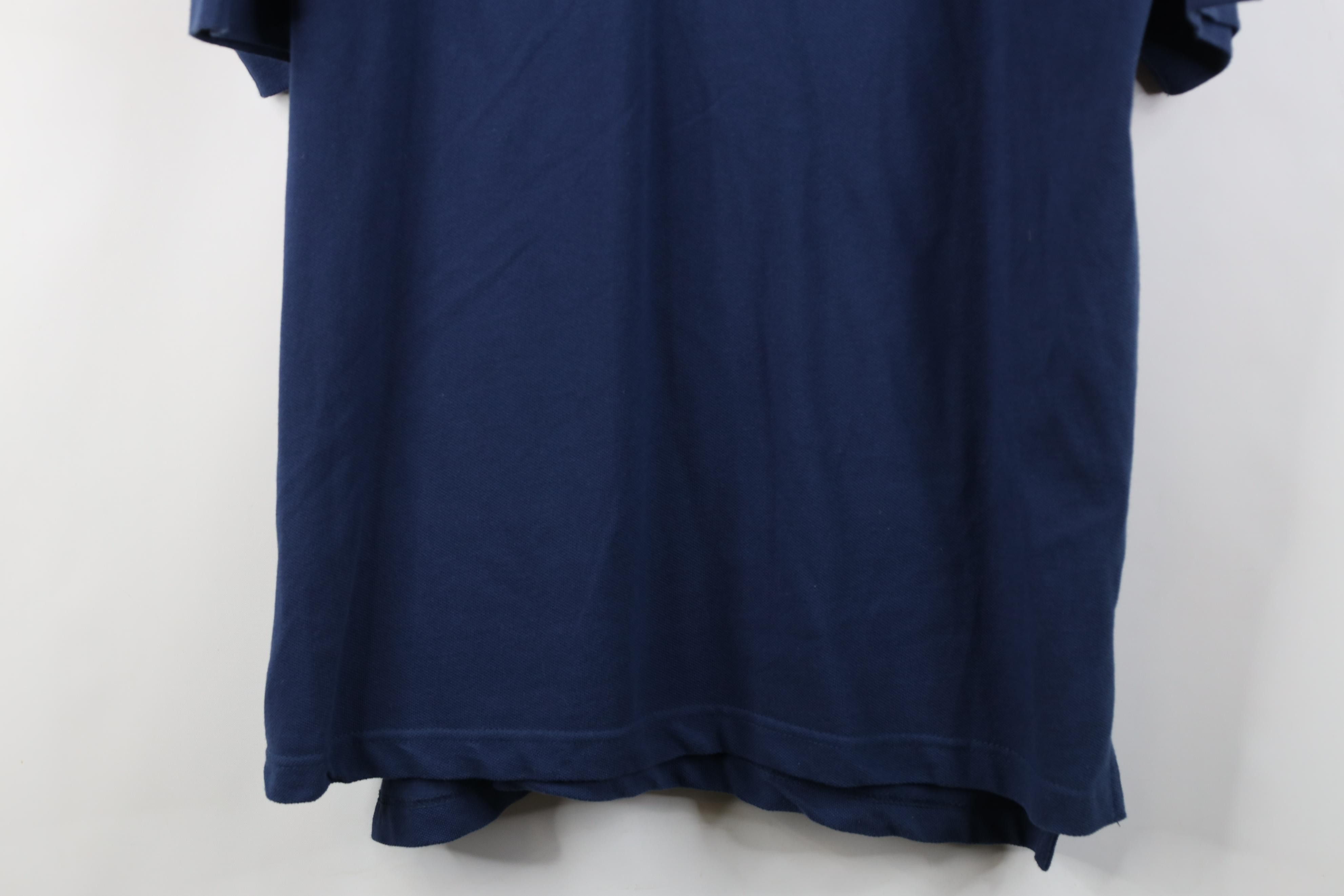 Vintage Vintage 90s Wahoo Cleveland Indians Baseball Polo Shirt Blue Size US L / EU 52-54 / 3 - 3 Thumbnail