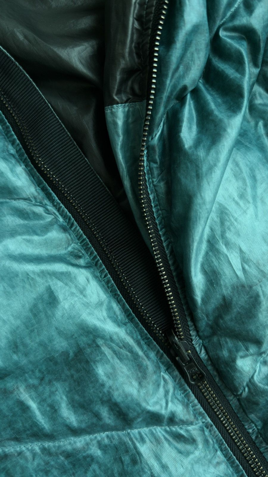 Isaora Isaora Garment Dyed Green Blue Reversible Jacket Size US M / EU 48-50 / 2 - 4 Thumbnail
