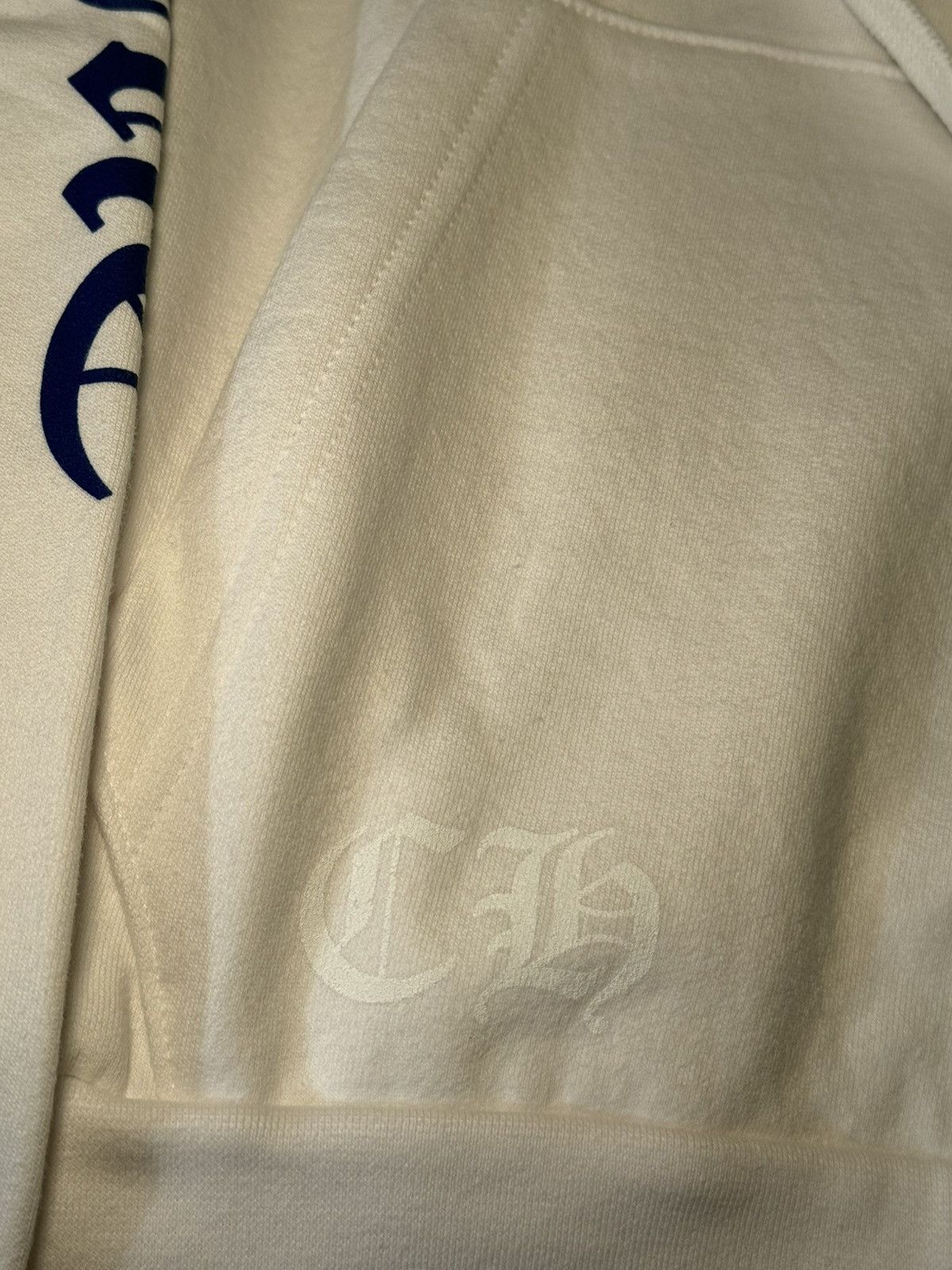 Chrome Hearts Chrome Hearts Zip Hoodie White Blue SZ Large Authentic FW25 Size US L / EU 52-54 / 3 - 7 Thumbnail