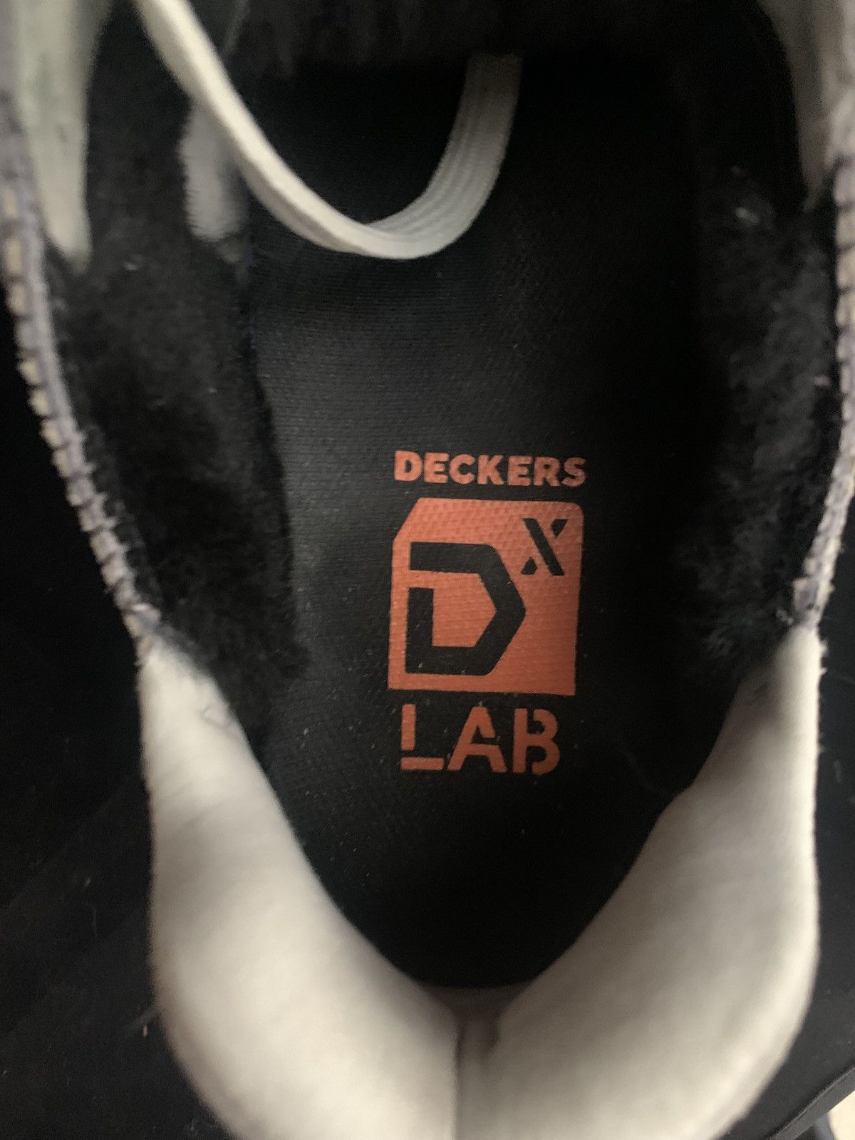 Deckers X-Lab KO-Z Sport Gray Camo Fur Line Suede Shoes