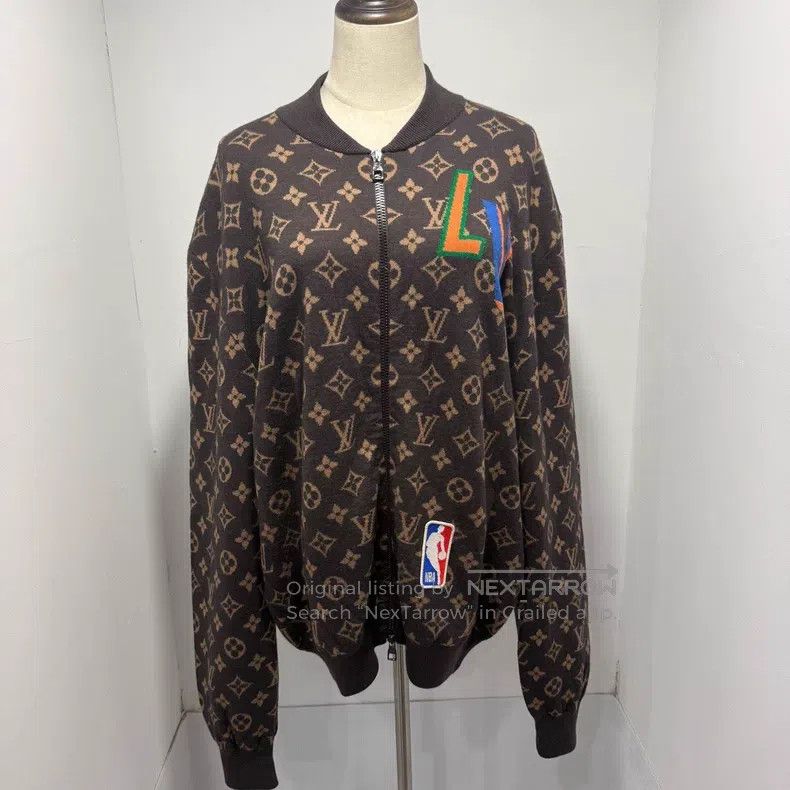 Louis Vuitton Louis Vuitton Nba full print zipper jacket Size US XL / EU 56 / 4 - 1 Thumbnail