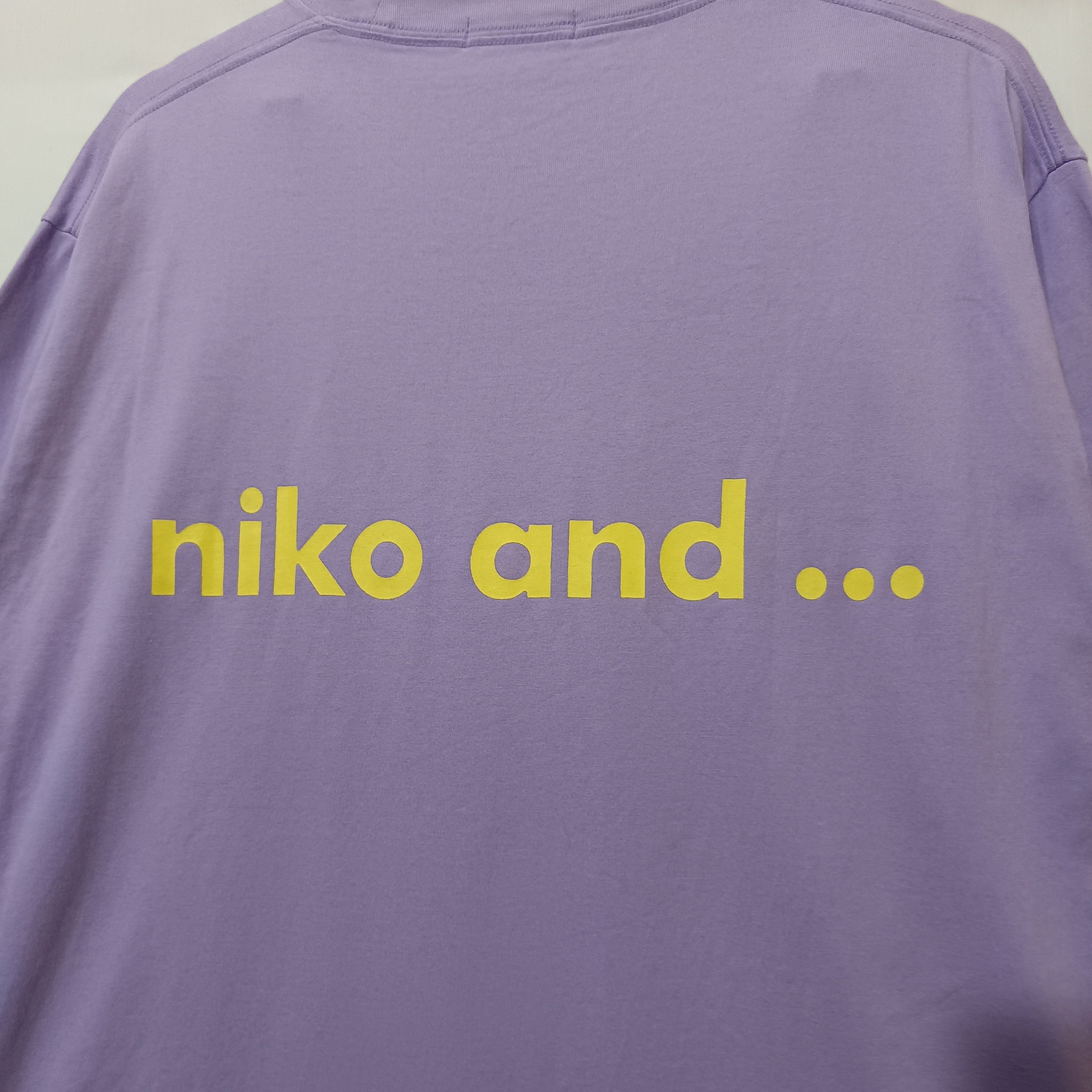 Japanese Brand NIKO AND BIG SPELL TEE Size US XL / EU 56 / 4 - 3 Thumbnail