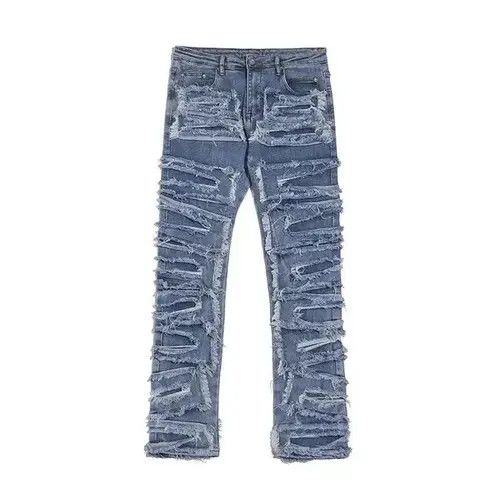 Japanese Brand Ripped Distressed Jean Men Size US 32 / EU 48 - 6 Thumbnail