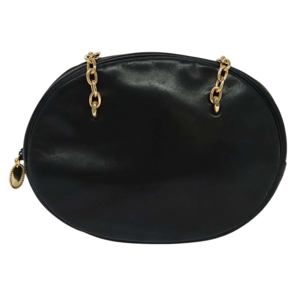 Dior -- Black Leather Shoulder Bag (Pre-Owned) Size ONE SIZE - 1 Thumbnail