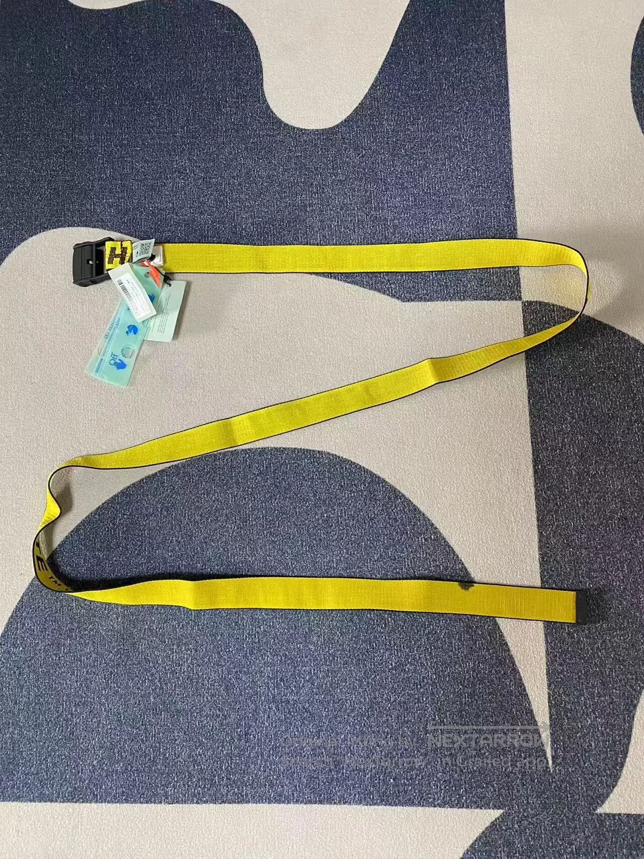 Off-White off white industrial style belt with tags. Size ONE SIZE - 2 Thumbnail