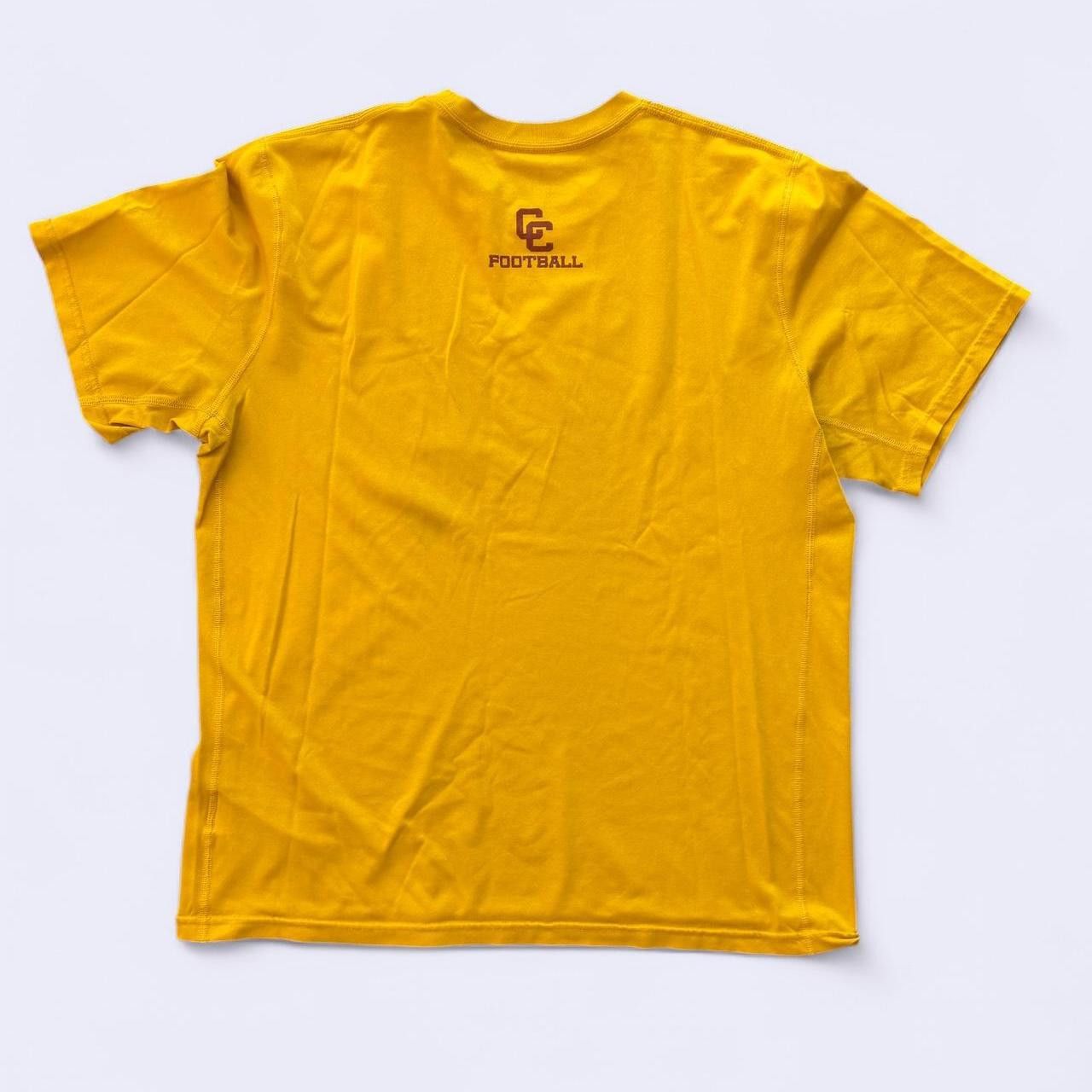 Nike Nike Men's yellow gold T-shirts Size US L / EU 52-54 / 3 - 2 Thumbnail