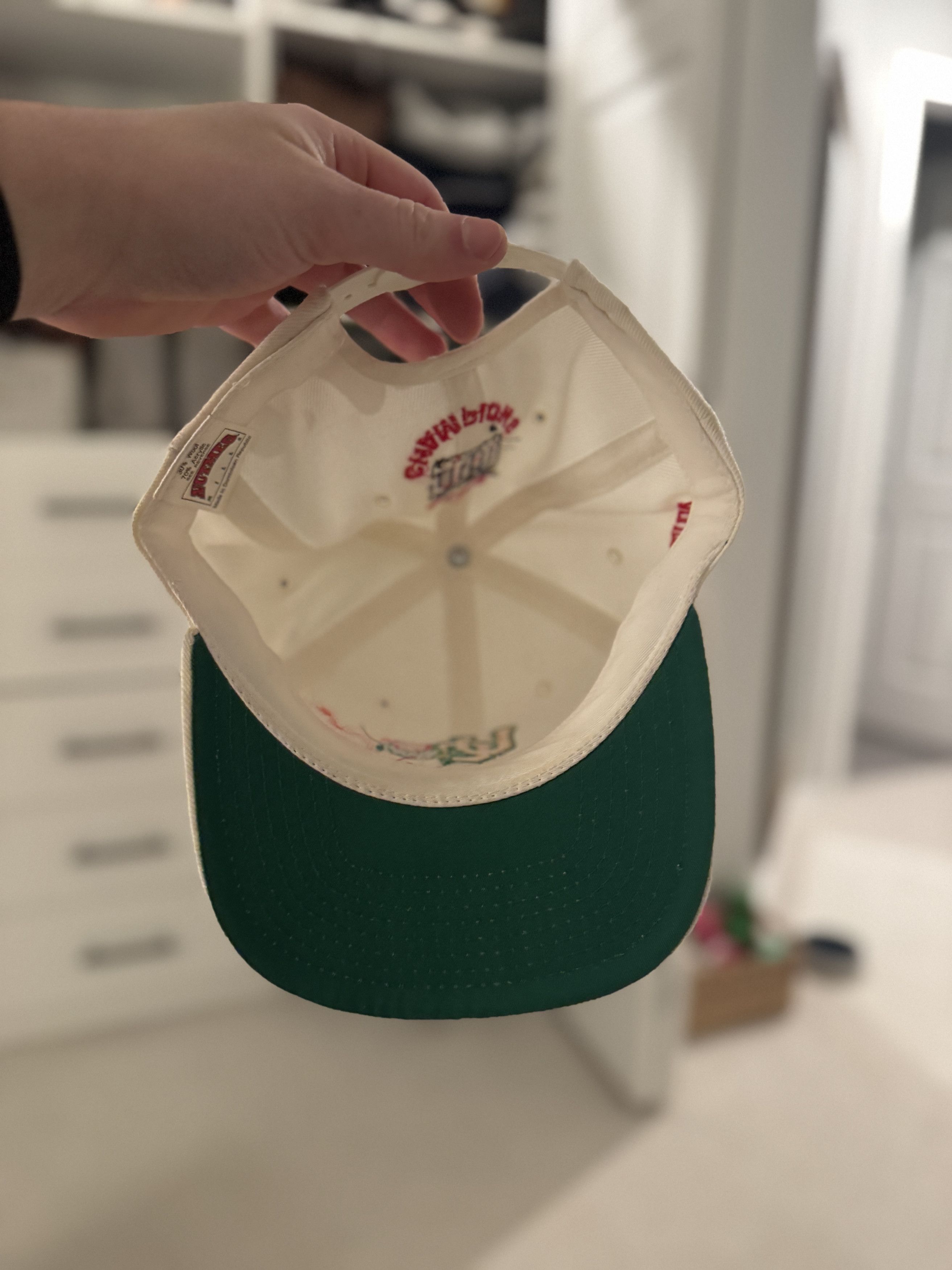 Nutmeg *Vintage* Nutmeg Oregon Ducks 1994 Rose Bowl Snapback Hat Size ONE SIZE - 4 Thumbnail
