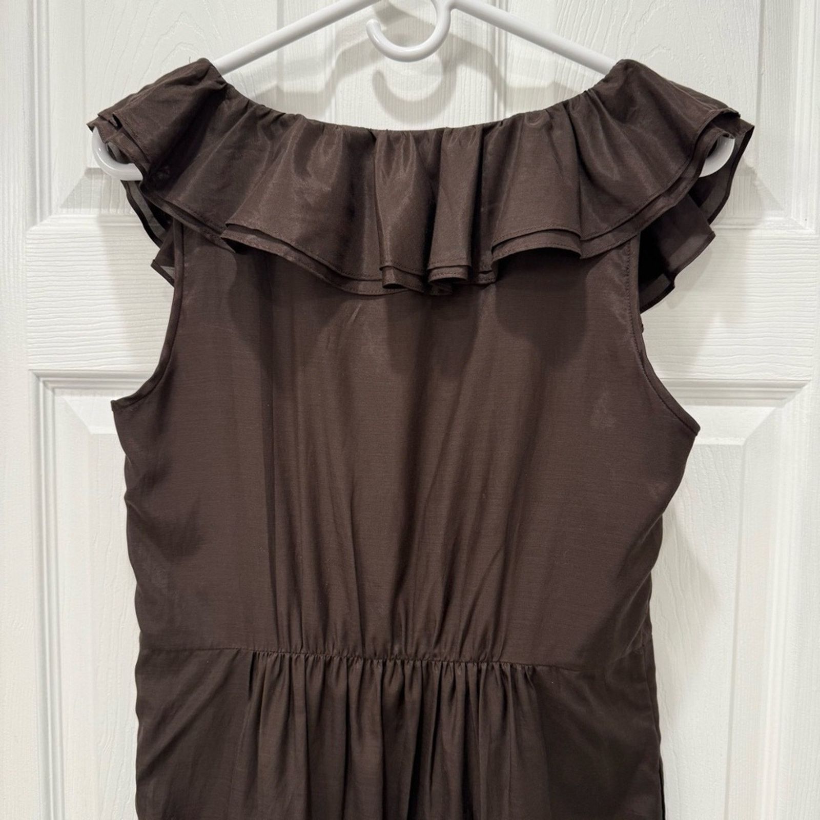 J.Crew J.Crew Ruffled Edelyn Dress 8 Size M / US 6-8 / IT 42-44 - 8 Thumbnail