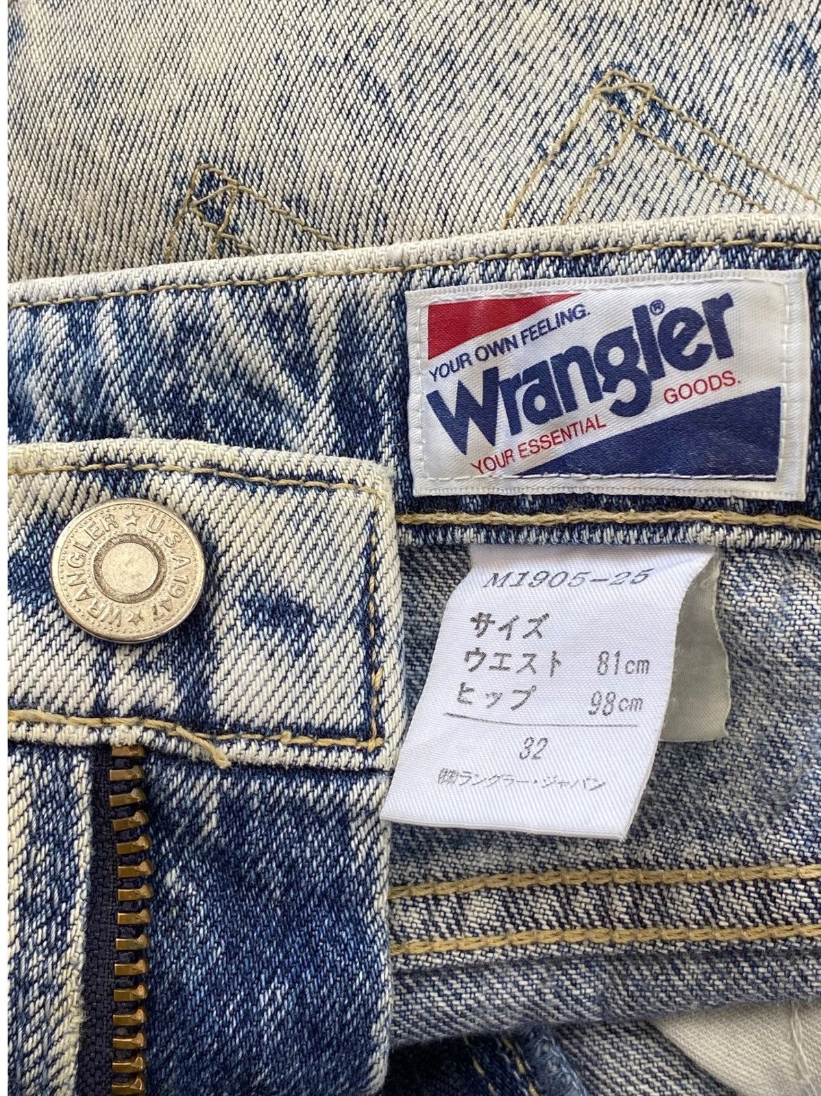 Wrangler Wrangler Acid Wash Style Skinny Leg Jeans Size US 30 / EU 46 - 10 Thumbnail
