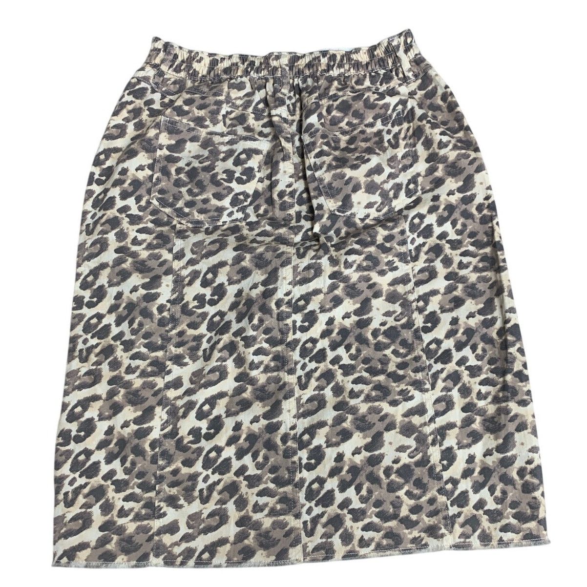 American Eagle Outfitters New American Eagle Womens Small Front Button Skirt Size 27" / US 4 / IT 40 - 3 Thumbnail