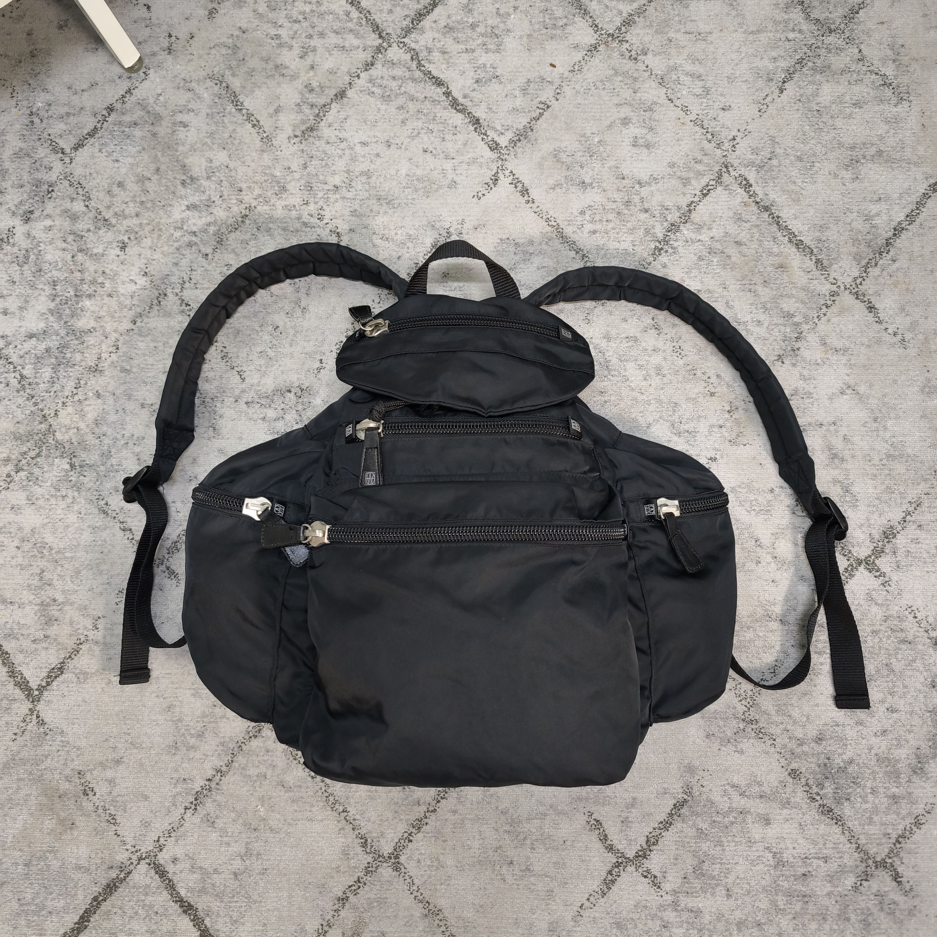 Yohji Yamamoto WXYZ Work Shop by Yohji Yamamoto Gothic Tactical Backpack Size ONE SIZE - 3 Thumbnail