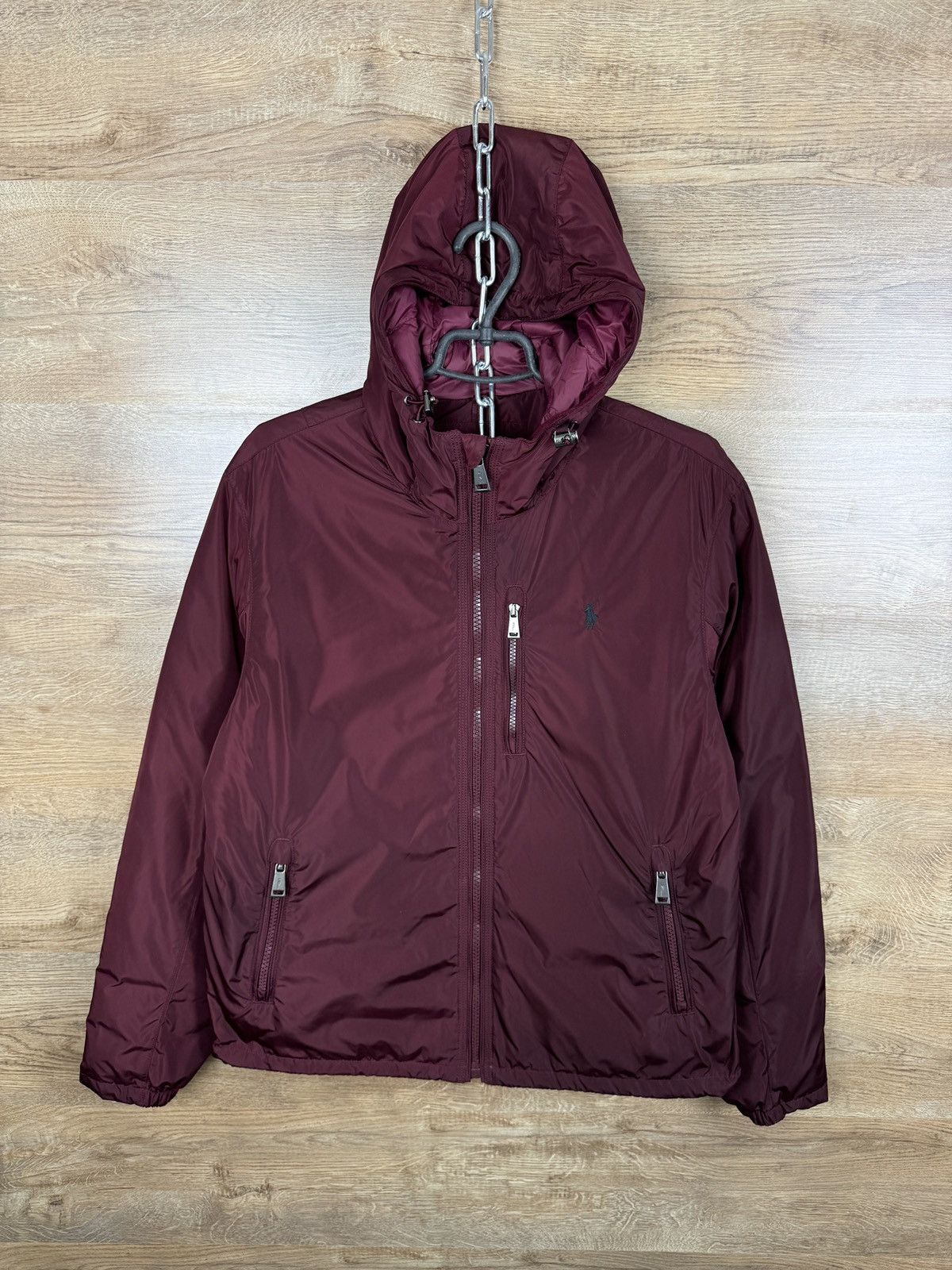 Polo Ralph Lauren × Vintage Mens Polo Ralph Lauren puffer down jacket rugby size M Size US M / EU 48-50 / 2 - 1 Thumbnail