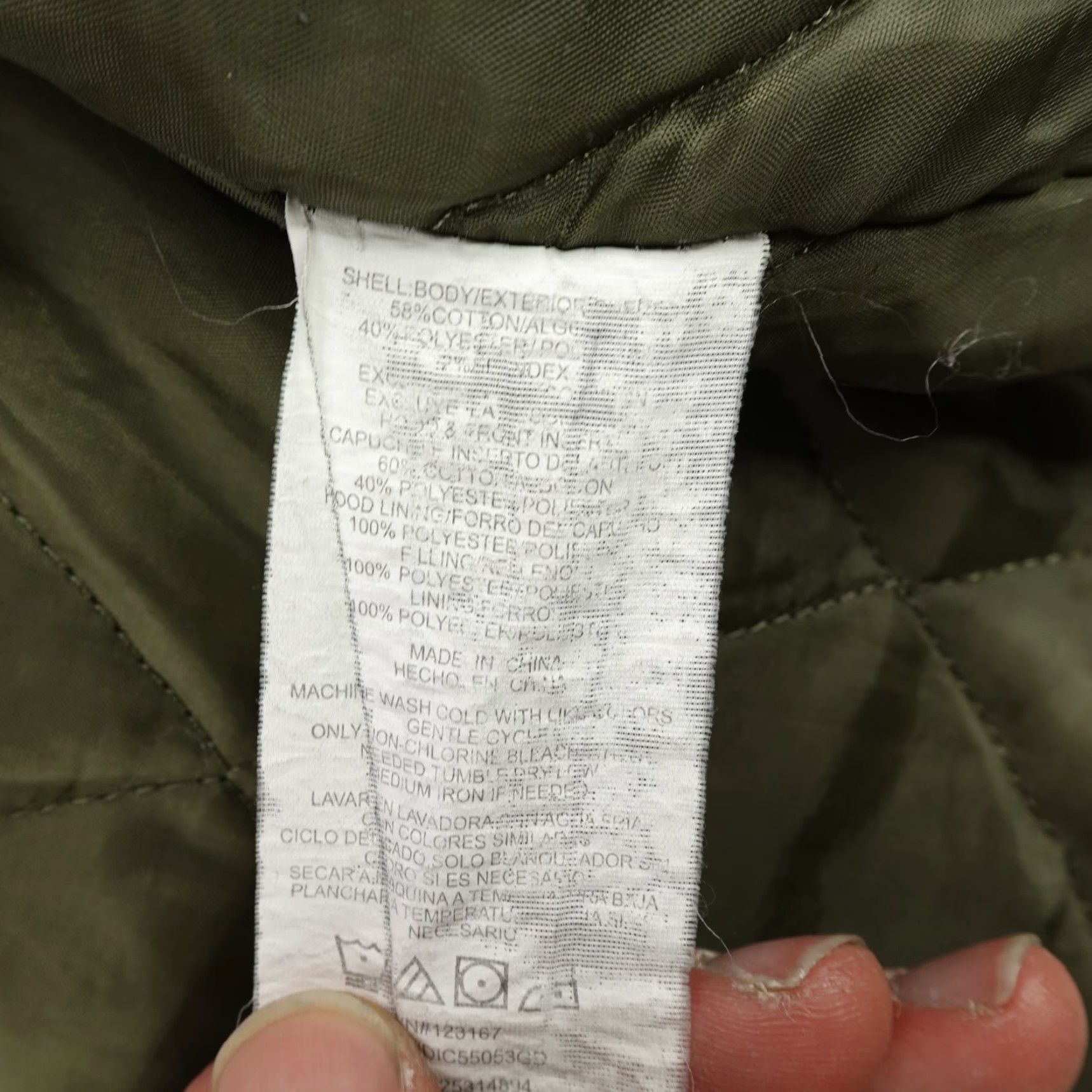 Dickies Dickies Jacket Mens 2XL Green Quilt Lined Canvas Hooded Chore Field Barn Coat Size US XXL / EU 58 / 5 - 7 Thumbnail