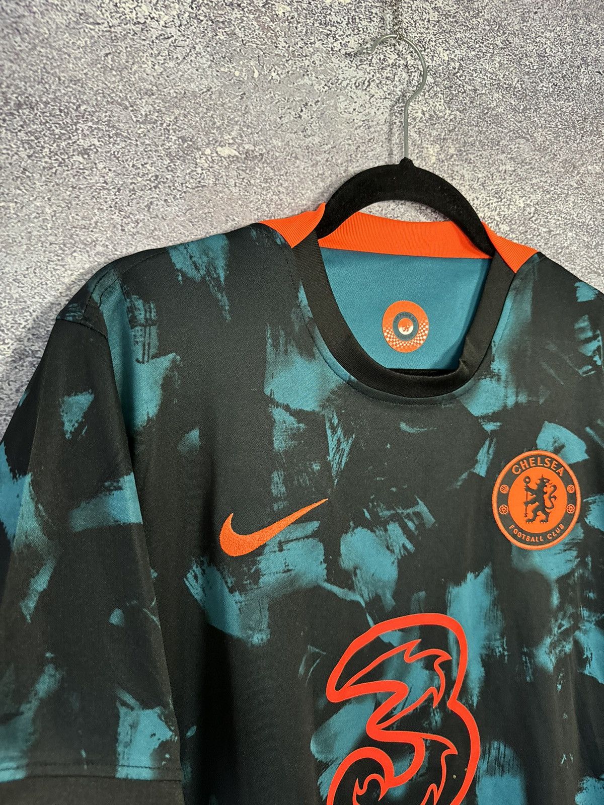 Chelsea Soccer × Nike × Vintage LUKAKU Vintage Chelsea 2021/22 Nike Jersey blokcore Size US L / EU 52-54 / 3 - 7 Thumbnail
