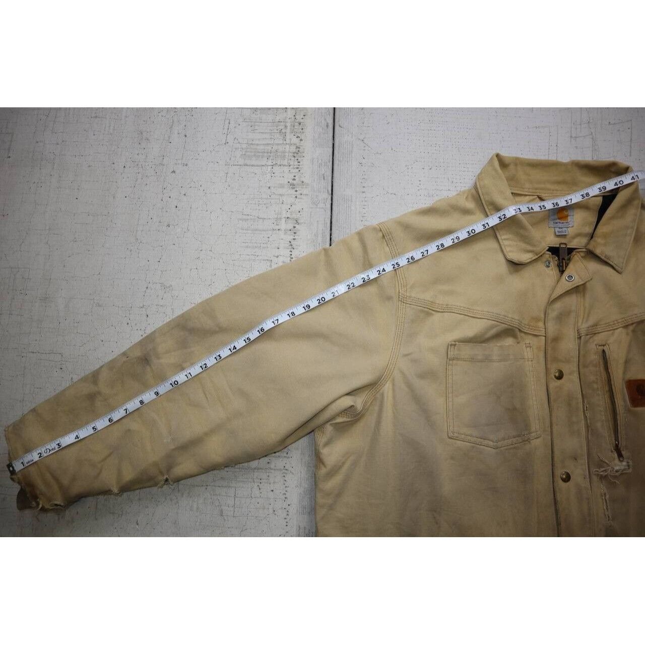 Carhartt Vintage Carhartt Jacket Quilted Lined Coat Distressed 2XL Size US XXL / EU 58 / 5 - 8 Thumbnail