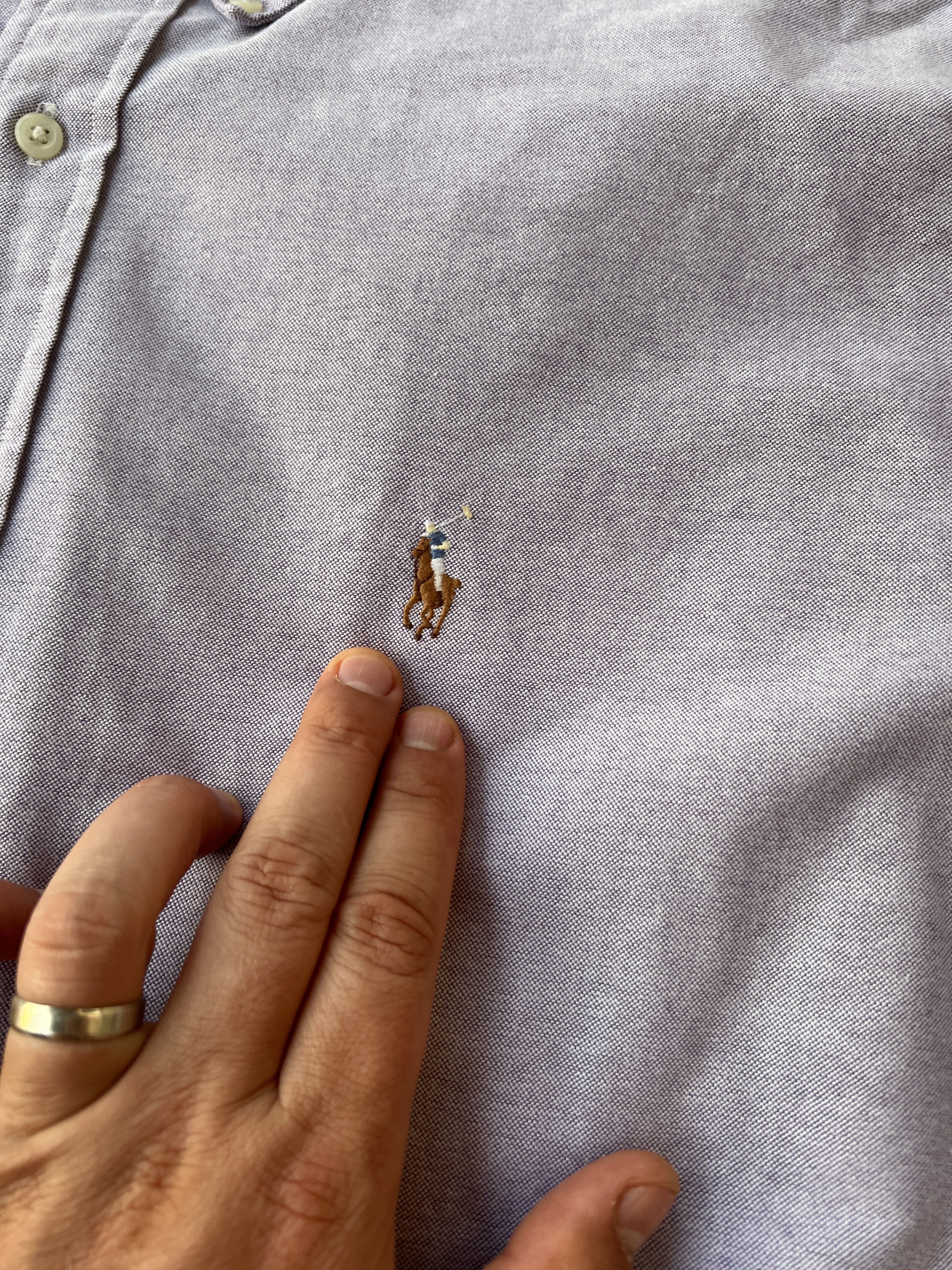 Ralph Lauren Ralph Lauren Vintage Shirt Size US XL / EU 56 / 4 - 2 Thumbnail