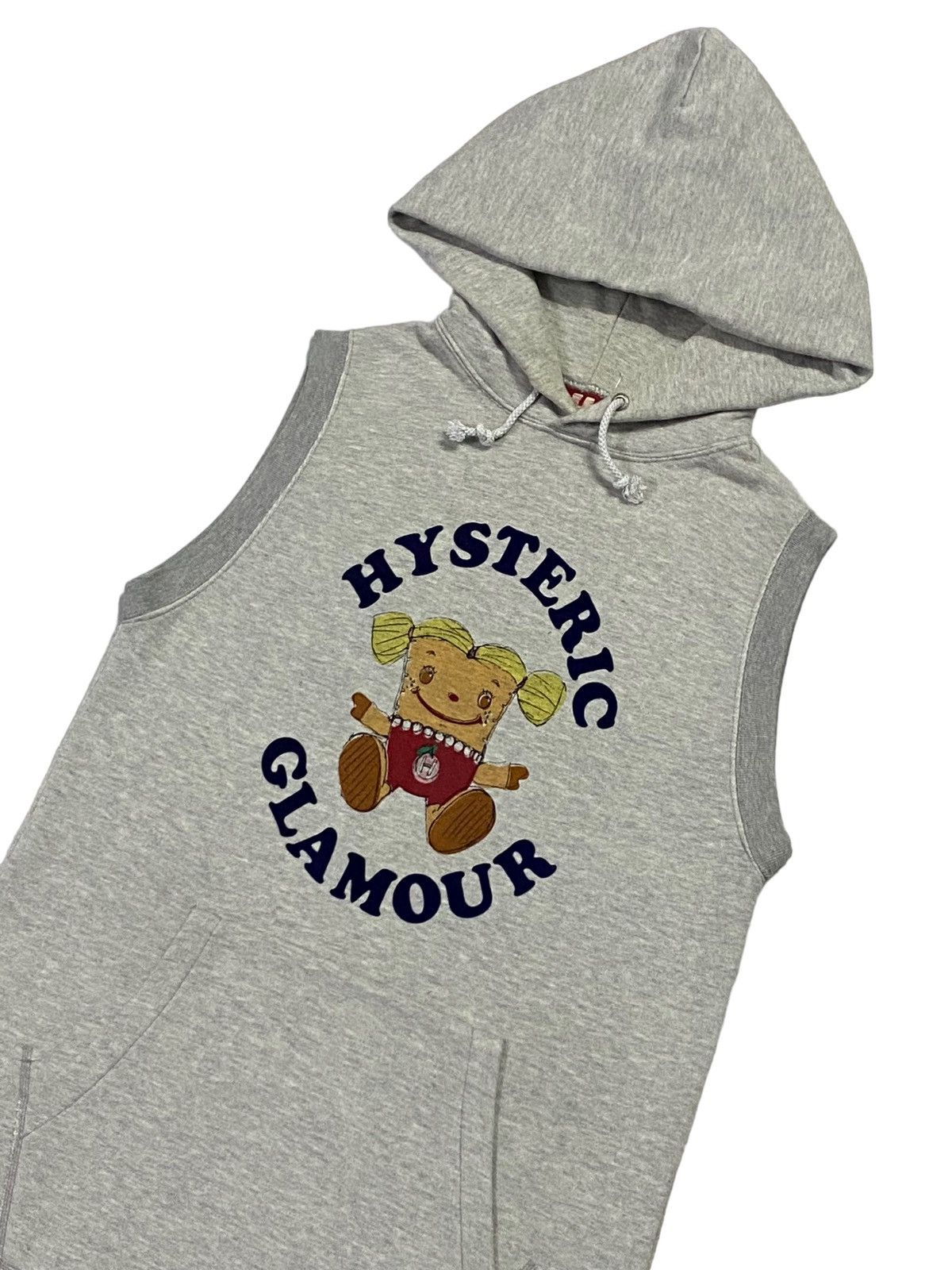 Hysteric Glamour Hysteric Glamour Sleeveless Long Hoodie Size S / US 4 / IT 40 - 17 Thumbnail