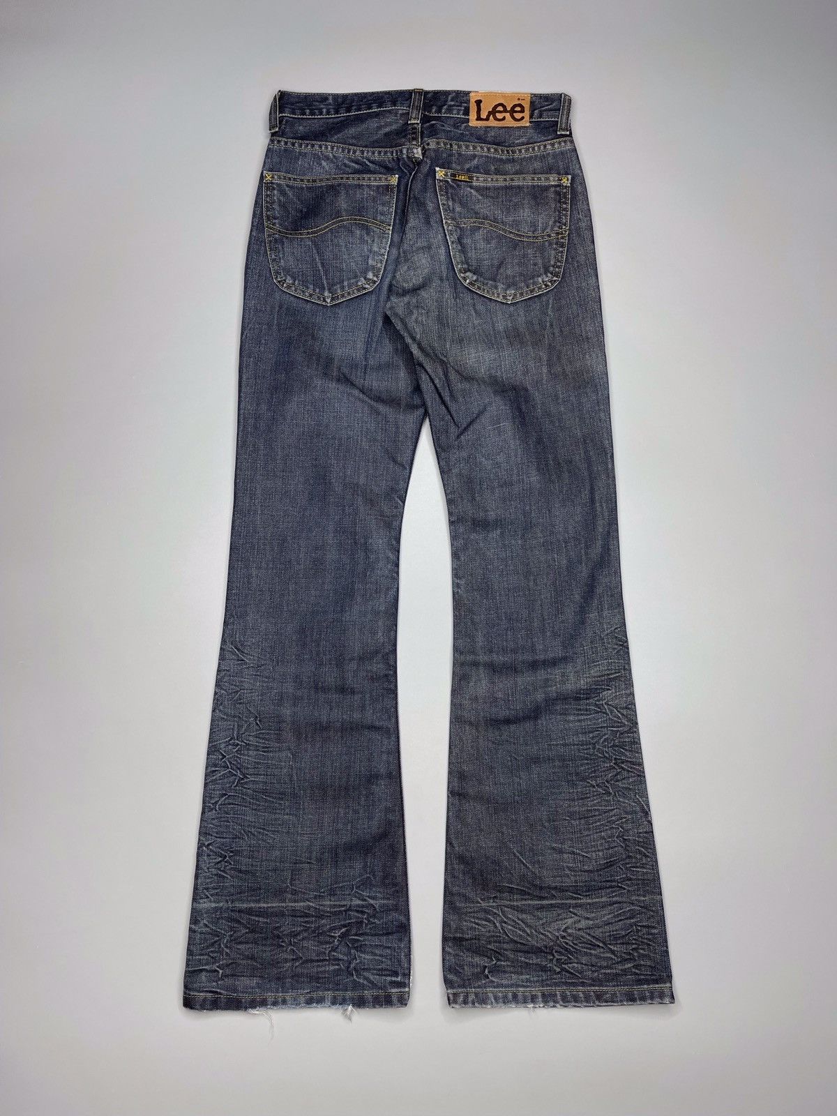 Japanese Brand × Lee Flare Vintage Lee Japan Jeans Riders Bootcut Rare Size 29" - 1 Thumbnail