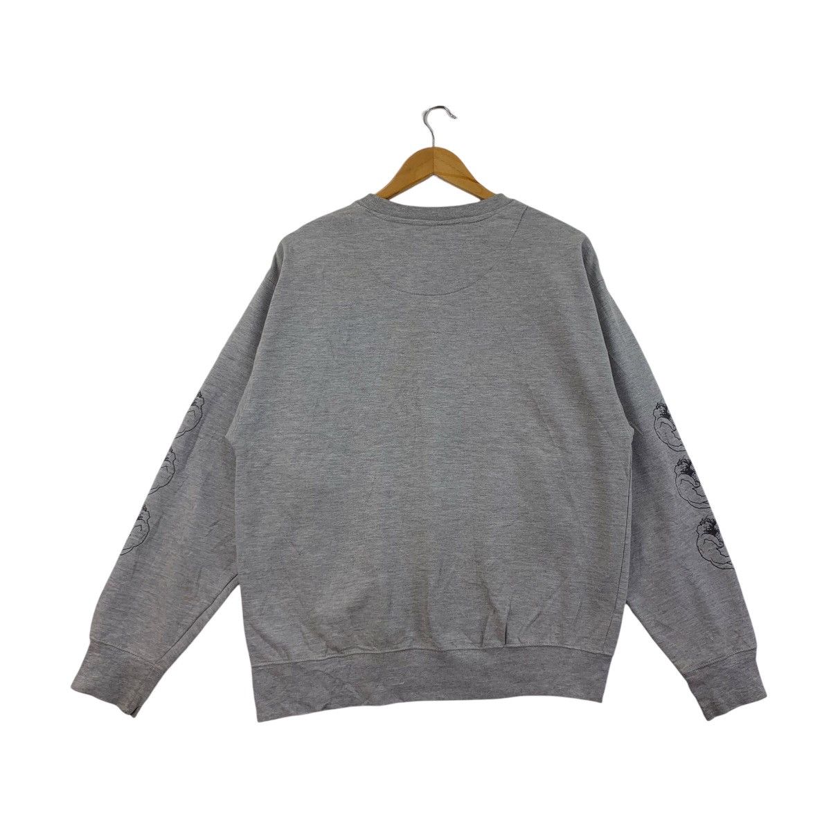 Vintage Vintage 90s LA DODGERS USA Logo Print Grey Sweatshirt Size US L / EU 52-54 / 3 - 6 Thumbnail