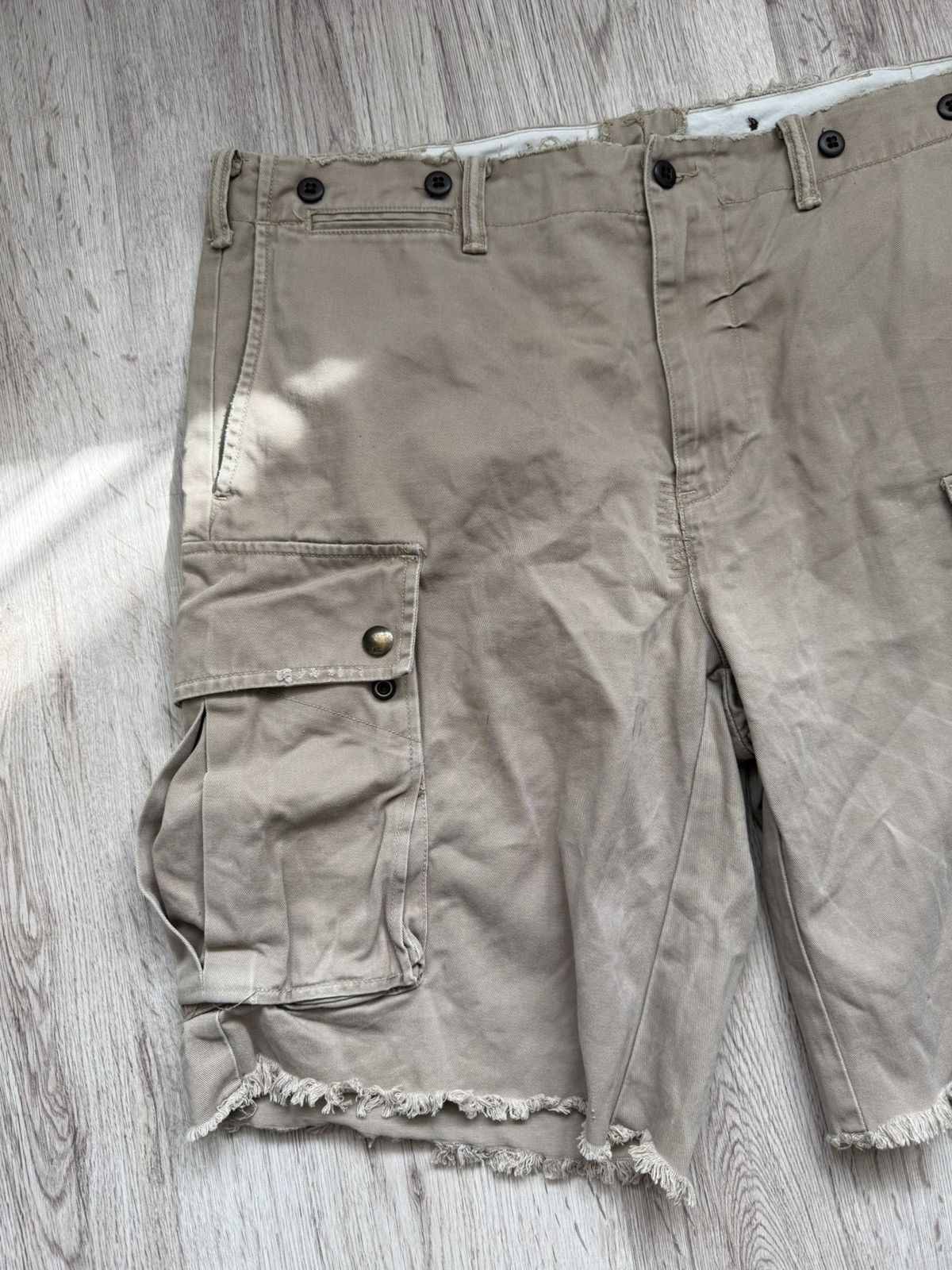 Polo Ralph Lauren Rare Polo Ralph Lauren Vintage Combat Cargo Distressed Size US 36 / EU 52 - 3 Thumbnail