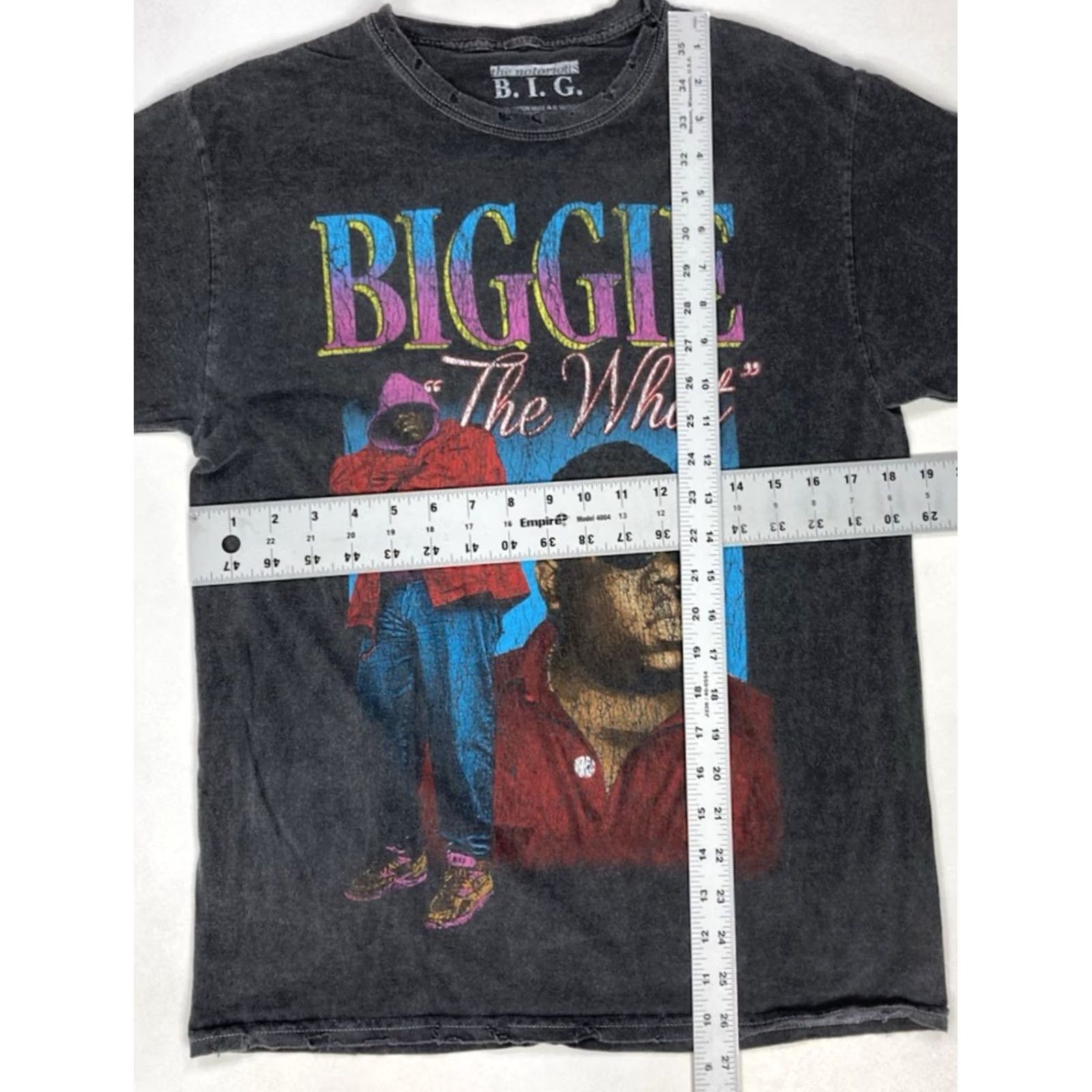 Vintage VINTAGE The Notorious BIG Biggie Smalls The What Graphic T-shirt Men M Black Music Size US M / EU 48-50 / 2 - 6 Thumbnail