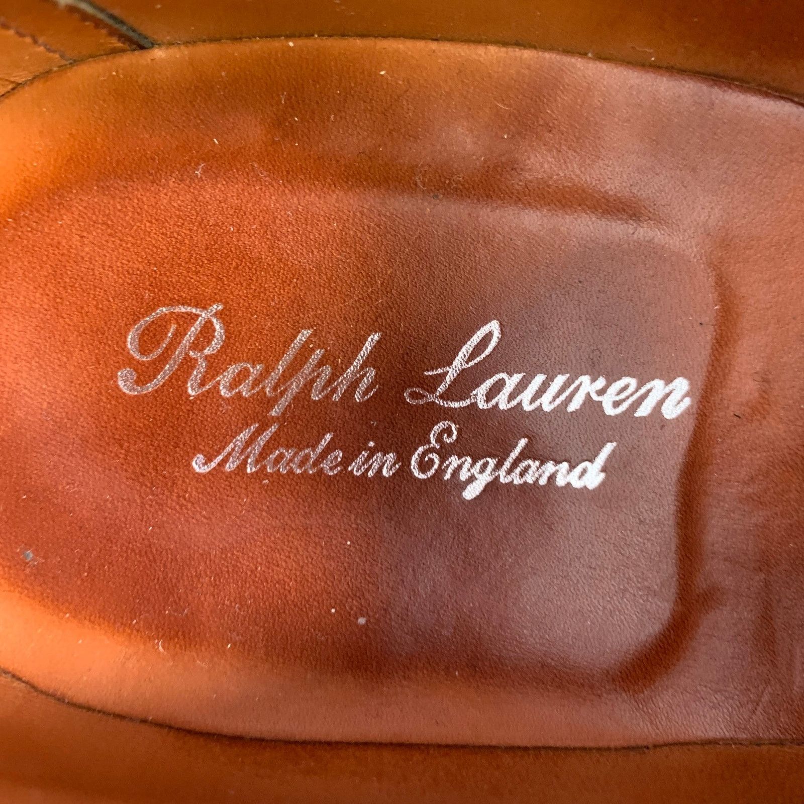 Ralph Lauren RALPH LAUREN 8.5 Brown Wingtip Leather Monk Strap Loafers Size US 8.5 / EU 41-42 - 8 Thumbnail