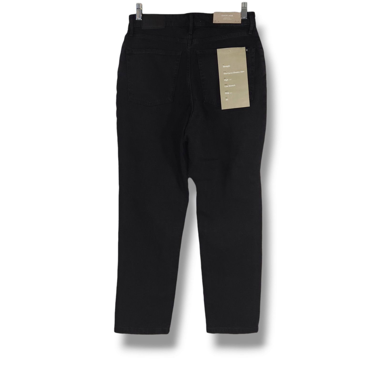 NWT Everlane The Original Curvy Cheeky Jeans Sz. 30x26 Crop