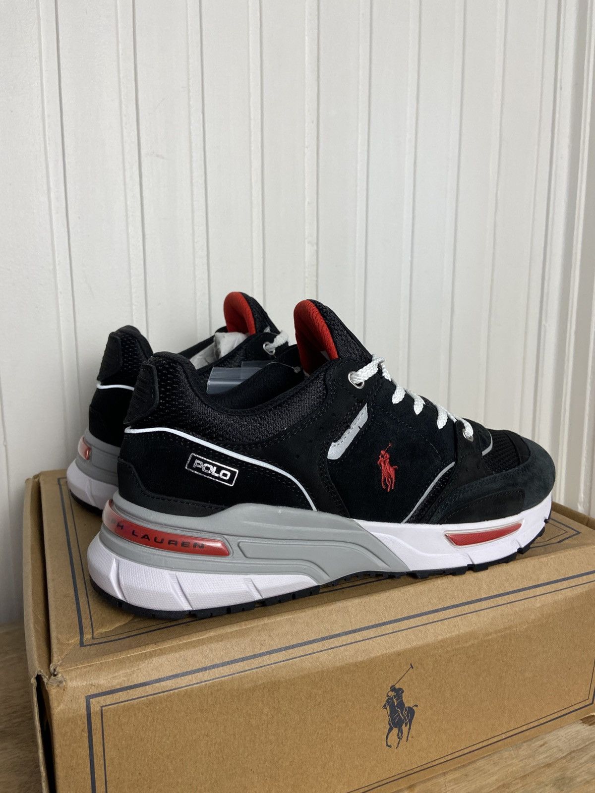 Polo Ralph Lauren New Polo Ralph Lauren Black Authentic Size 9US Size US 9 / EU 42 - 7 Thumbnail