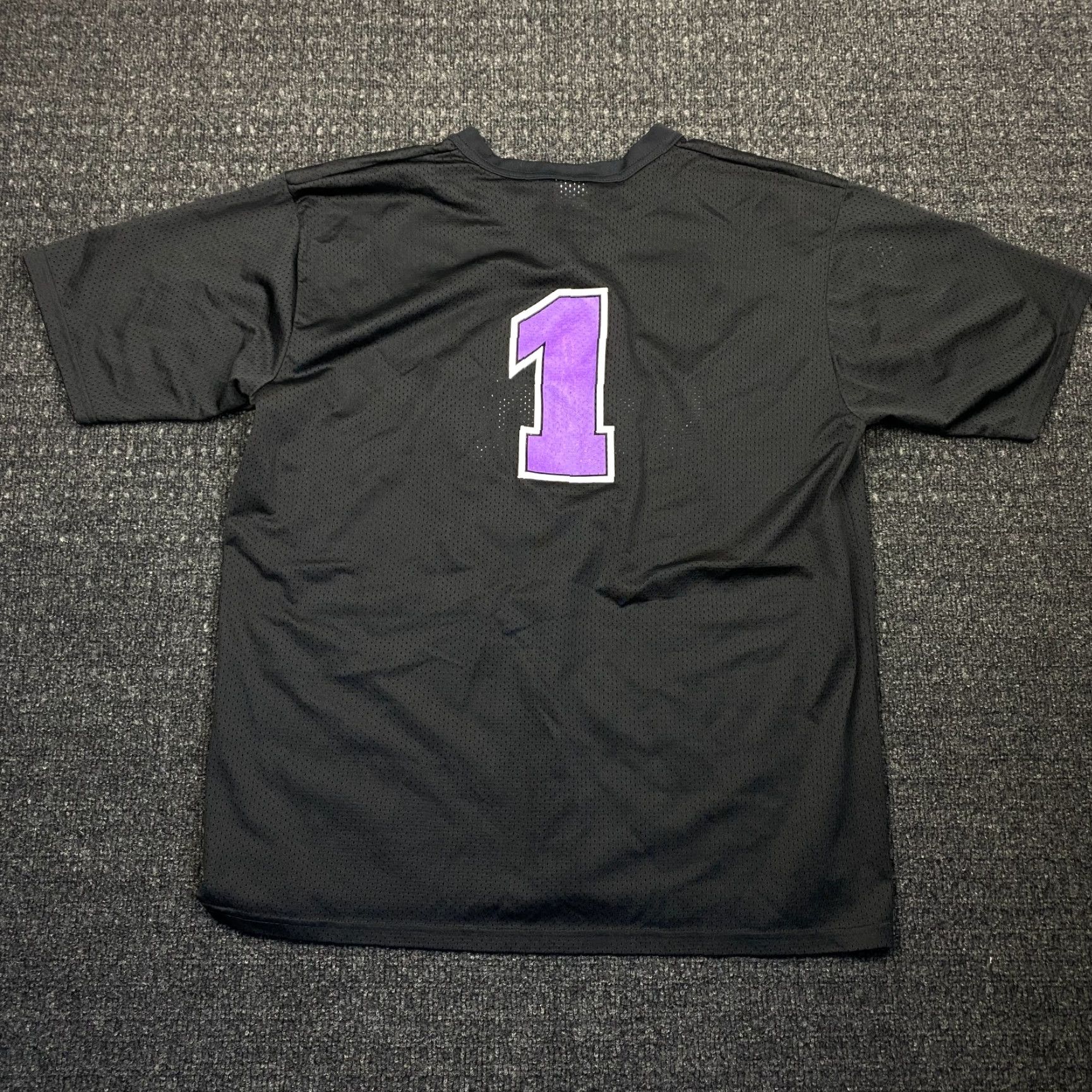 Augusta Sportswear VINTAGE Harrah’s Casino Baseball Jersey Black Purple Augusta Sportswear 2XL Unisex Adults T-Shirt Black Purple 2XL Casino Jersey Mens/Womens Size US XXL / EU 58 / 5 - 3 Thumbnail