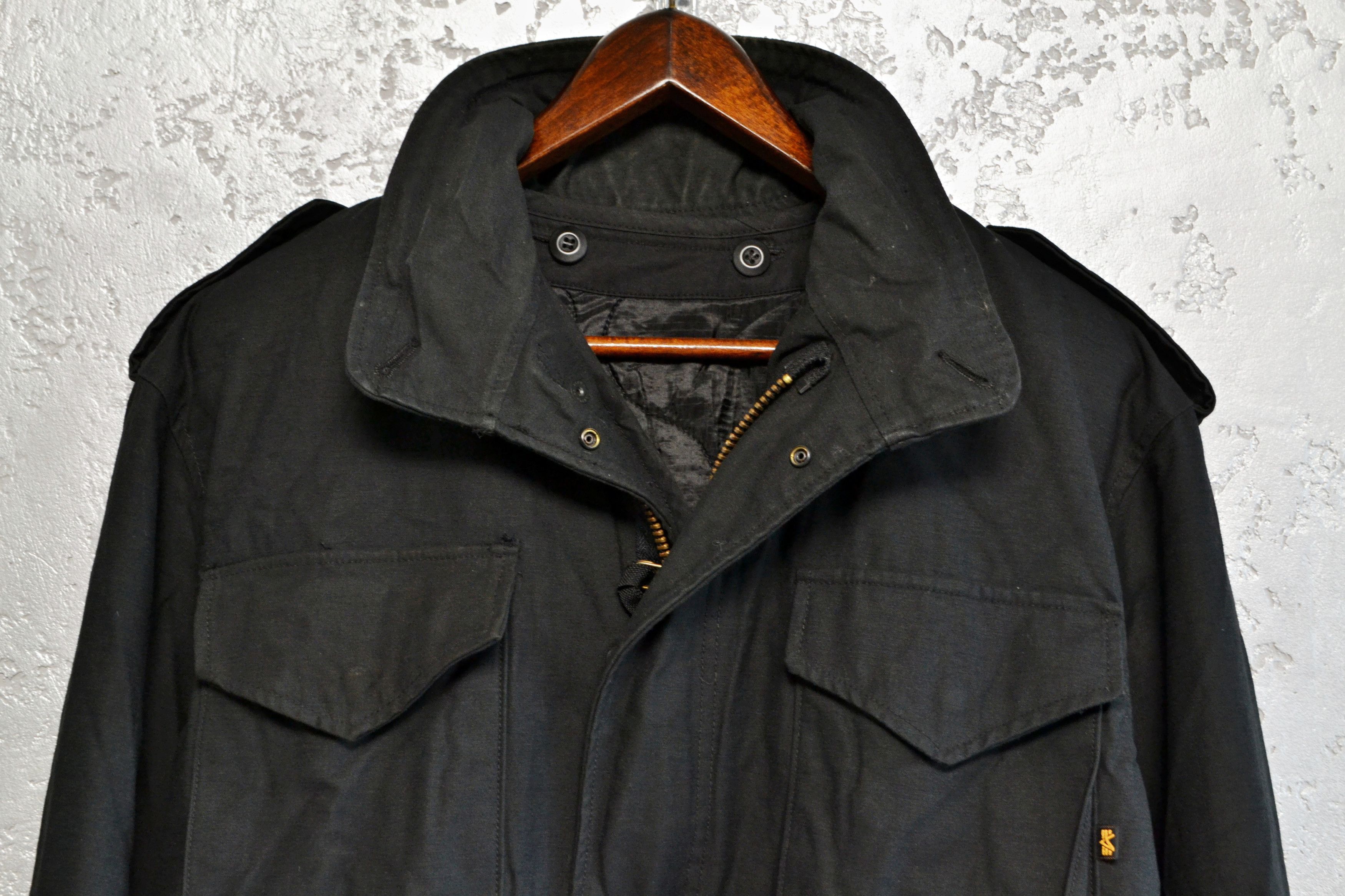 Alpha Industries Alpha Industries M-65 Military Jacket Men Black Size US XL / EU 56 / 4 - 5 Thumbnail