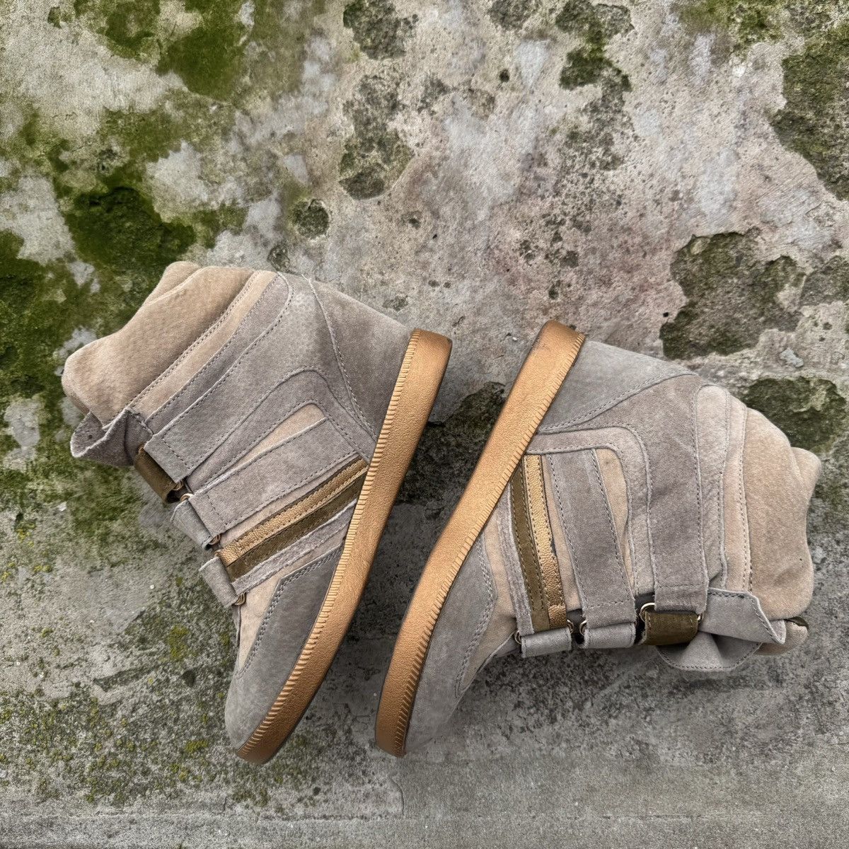 Vintage Vintage Isabel Marant Style Sneakers Y2K Avant-Garde Size US 7.5 / IT 37.5 - 2 Thumbnail