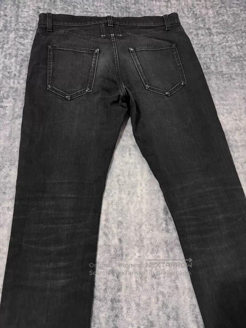 Saint Laurent Paris Saint Laurent Paris Distressed Fringe Hem Destroyed Denim Size US 31 - 4 Thumbnail