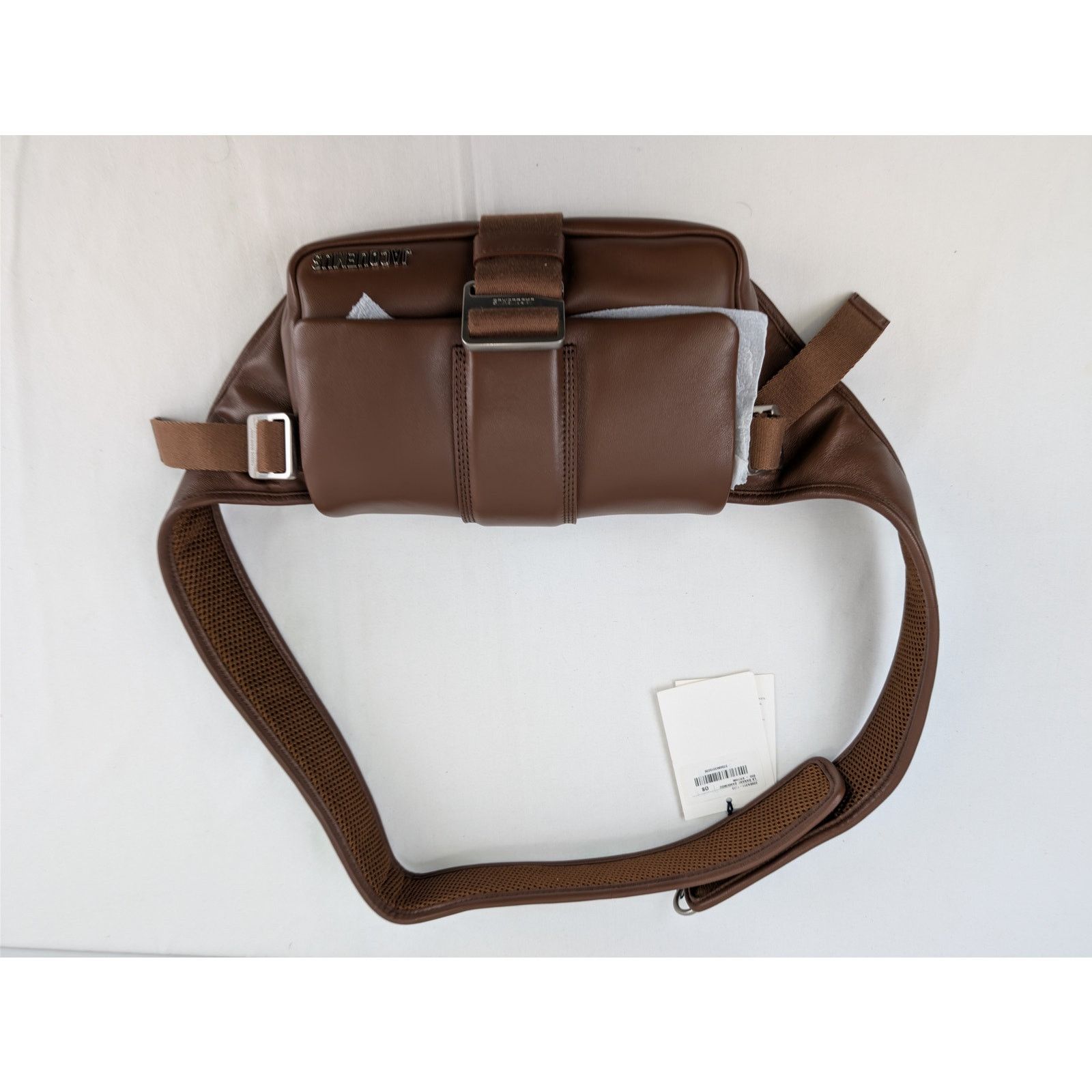 Jacquemus o1rshd1 Size: OS / La Banane Bambimou leather belt bag brown Size ONE SIZE - 8 Thumbnail