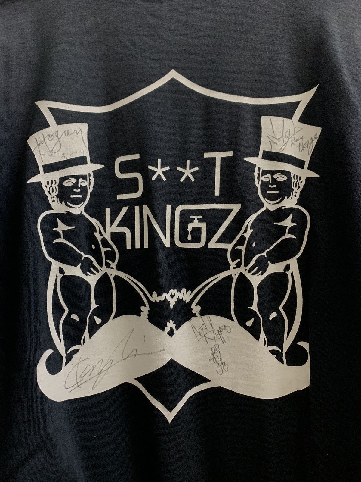 Hysteric Glamour VINTAGE JAPANESEBRAND HUMOR TEE SHIT KINGZ Size US M / EU 48-50 / 2 - 3 Thumbnail